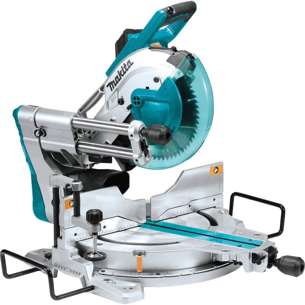 LS1019L 10" Dual-Bevel Sliding Compound Miter Saw with Laser