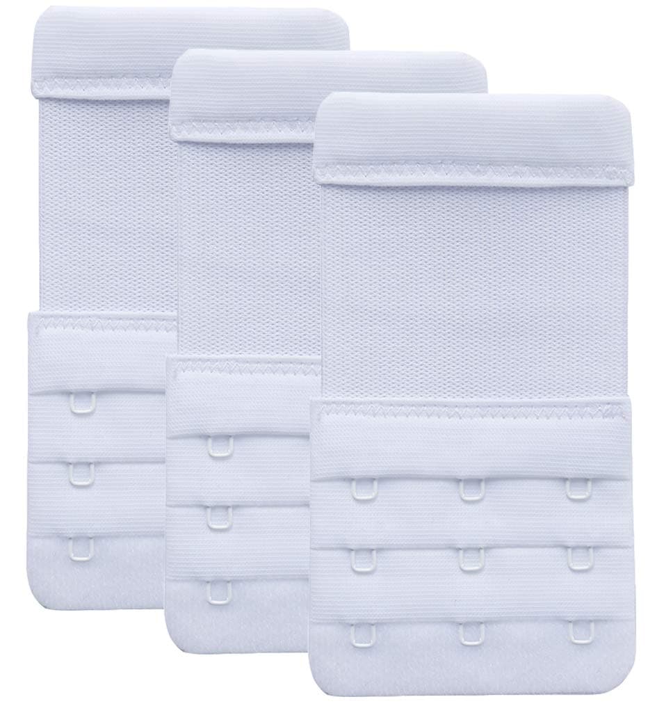 Bra Extender 3 Hook Women Bra Strap Extenders Pack of 3 Soft Comfortable