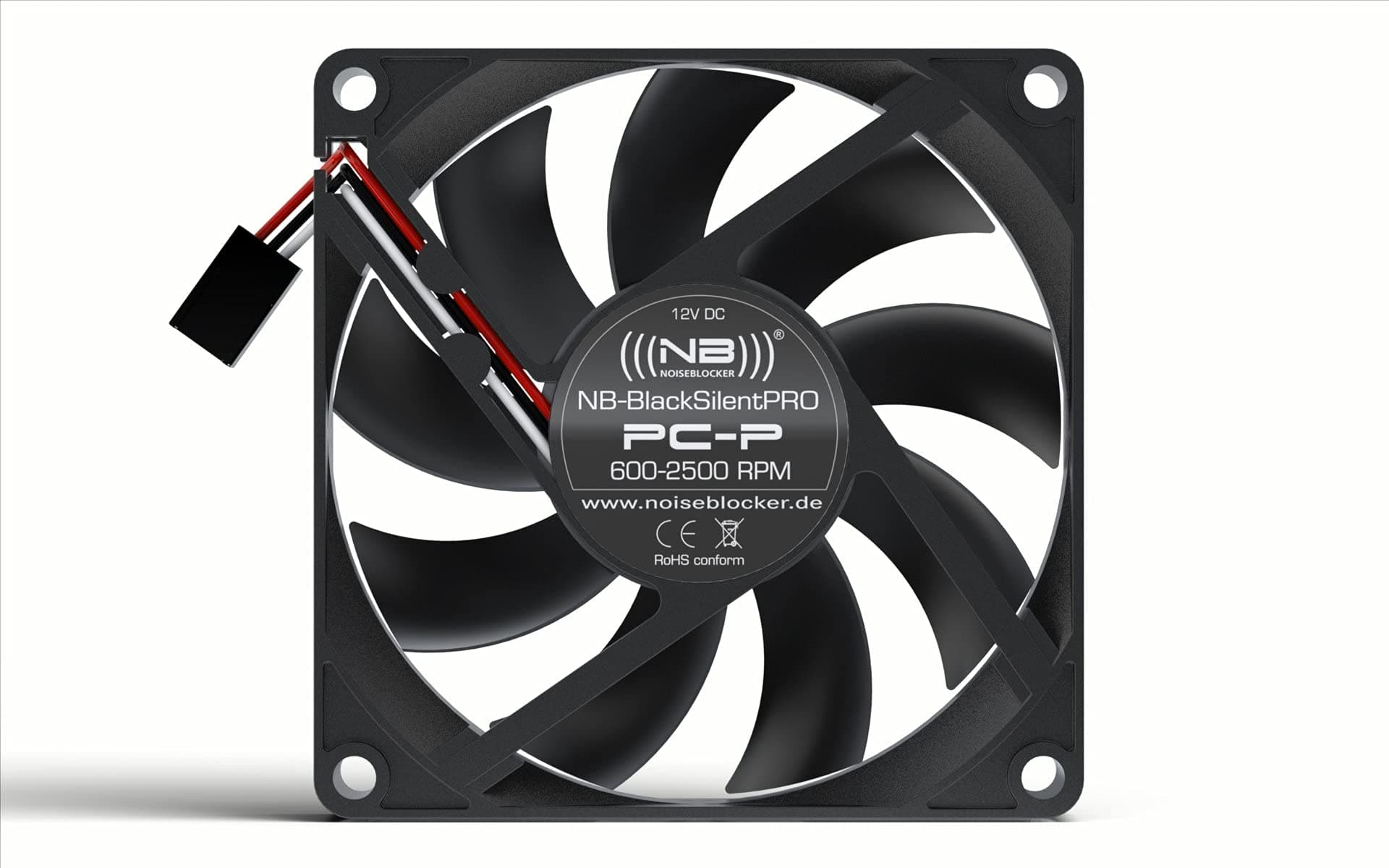 Noiseblocker BlackSilent Pro Fan PC-P - 80mm