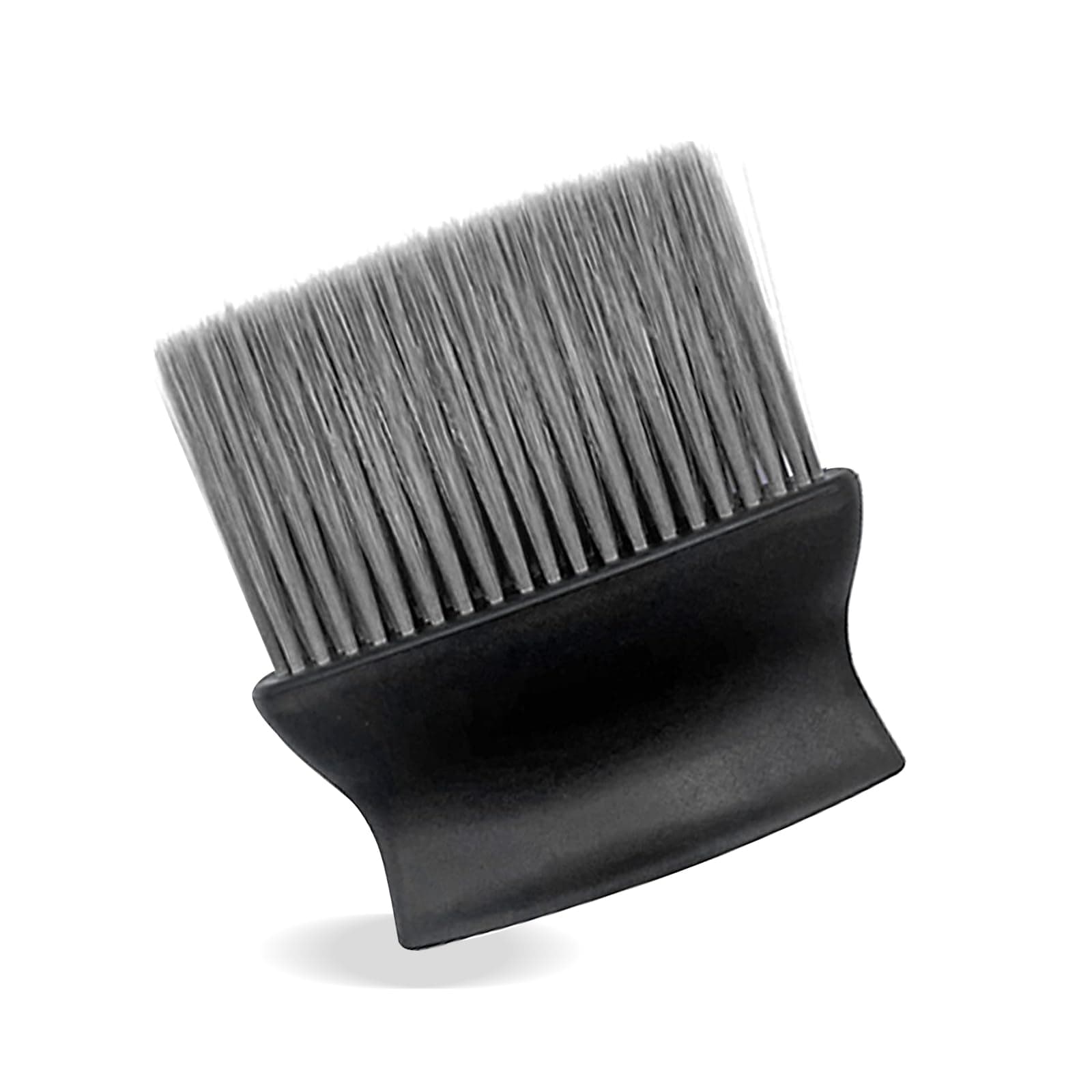 GKmow 1 PC Auto Interior Dust Brush, Air Conditioner Vent Dust Detail Brush, Universal Soft Bristles Detailing Brush Dusting Tool for Auto Dashboard, Leather, Computer (Black)