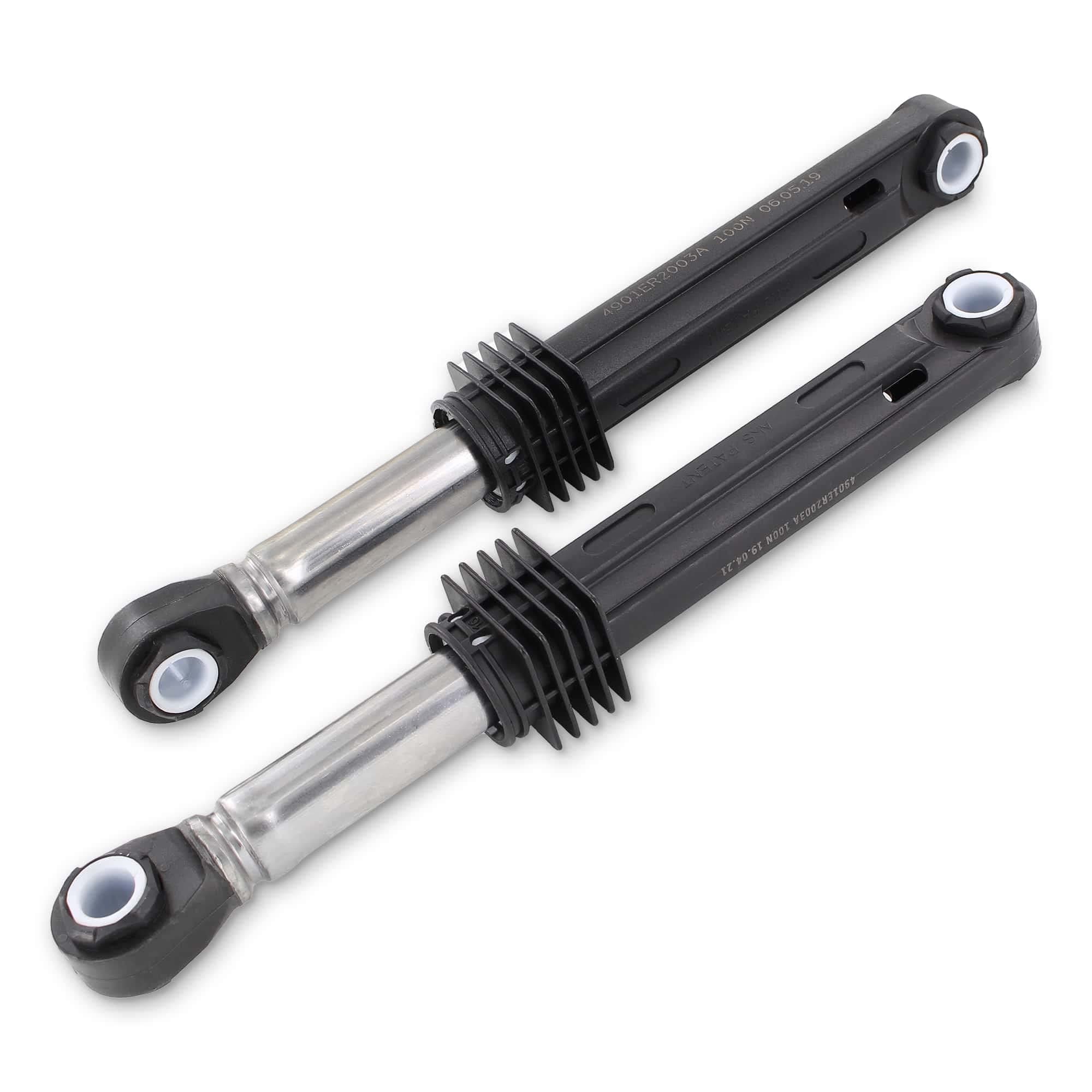 2 x Shock Absorbers 100N Compatible with LG 4901ER2003A Damper Friction Damper Vibration Damper for Washing Machine Washing Machine