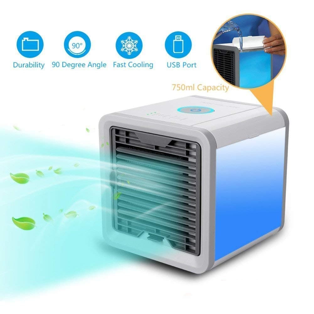 CZ Cool Zone Portable 3 in 1 Conditioner Humidifier Purifier Mini Cooler Arctic Air Coolers (Multicolour, Standard Size)