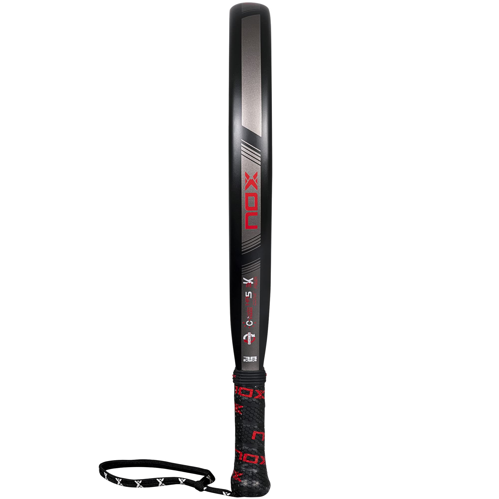 NOX Padel Racket Set – Exclusive Series, Black – Red, Standard (Amazon Exclusive Set 22)