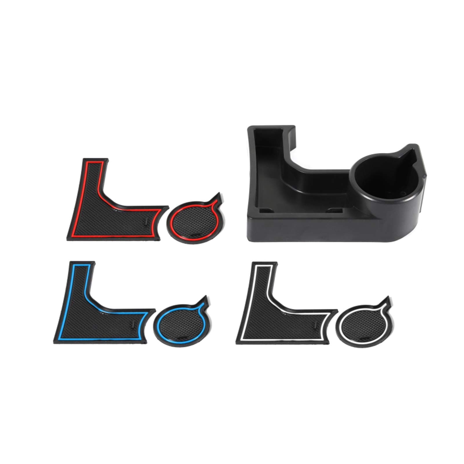 Moobody 4WD Gear Shift Storage Box Organizer replacement for Suzuki Jimny 2019-2020 Center Console Tray (Automatic Transmission)