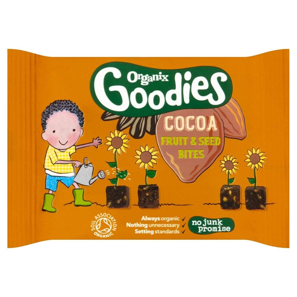 Organix Goodies Cocoa Fruit & Seed Bites, 20g