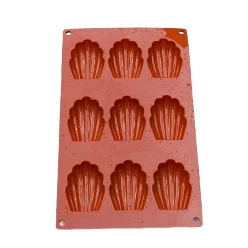 Piggy2gether- Shell Shaped Silicone Bread Mold Chocolate Mold, Ice Tray, Baking Mold