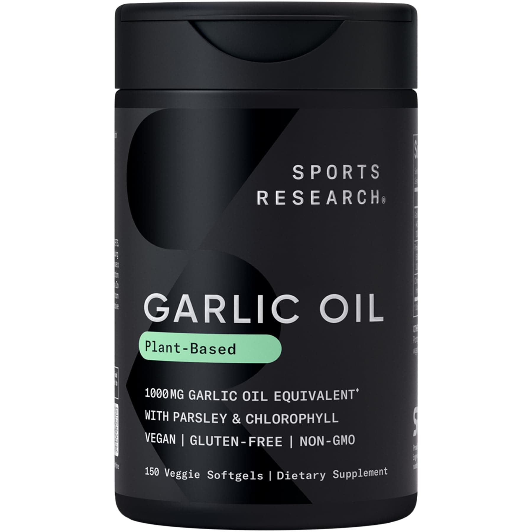 Garlic Oil, Plant-Based, 150 Veggie Softgels