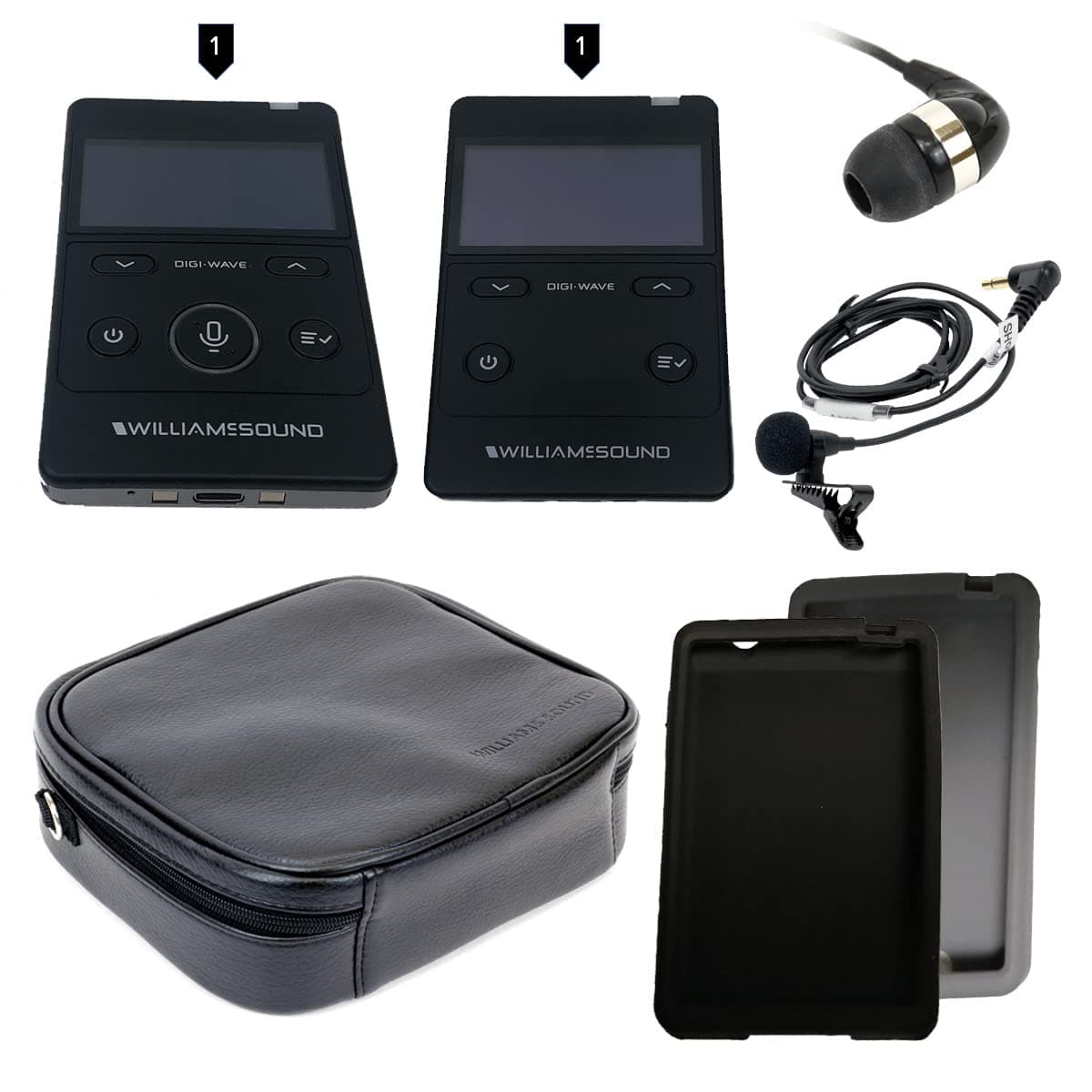 Williams AV DWS PCS 3 400 RCH Digi-Wave Personal Communication System, Portable, Increased Range, Backwards Compatible, Encryption and PIN Coded