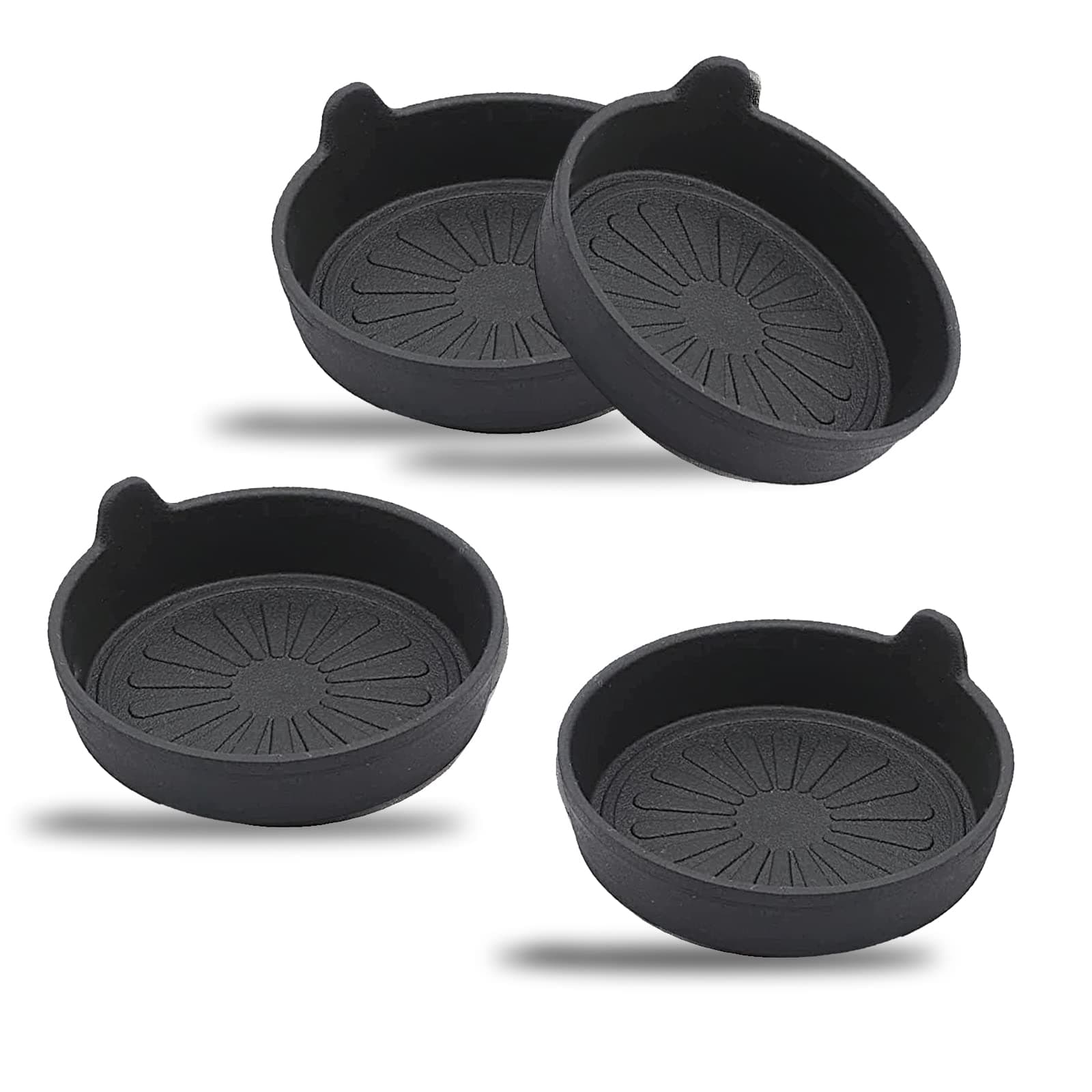 Car Cup Hplder Coaster 4 Pack, Universal Vehicle Coasters,Silicone Coasters for Cup Holders, Car Interior Accessories for Women Men Style-5