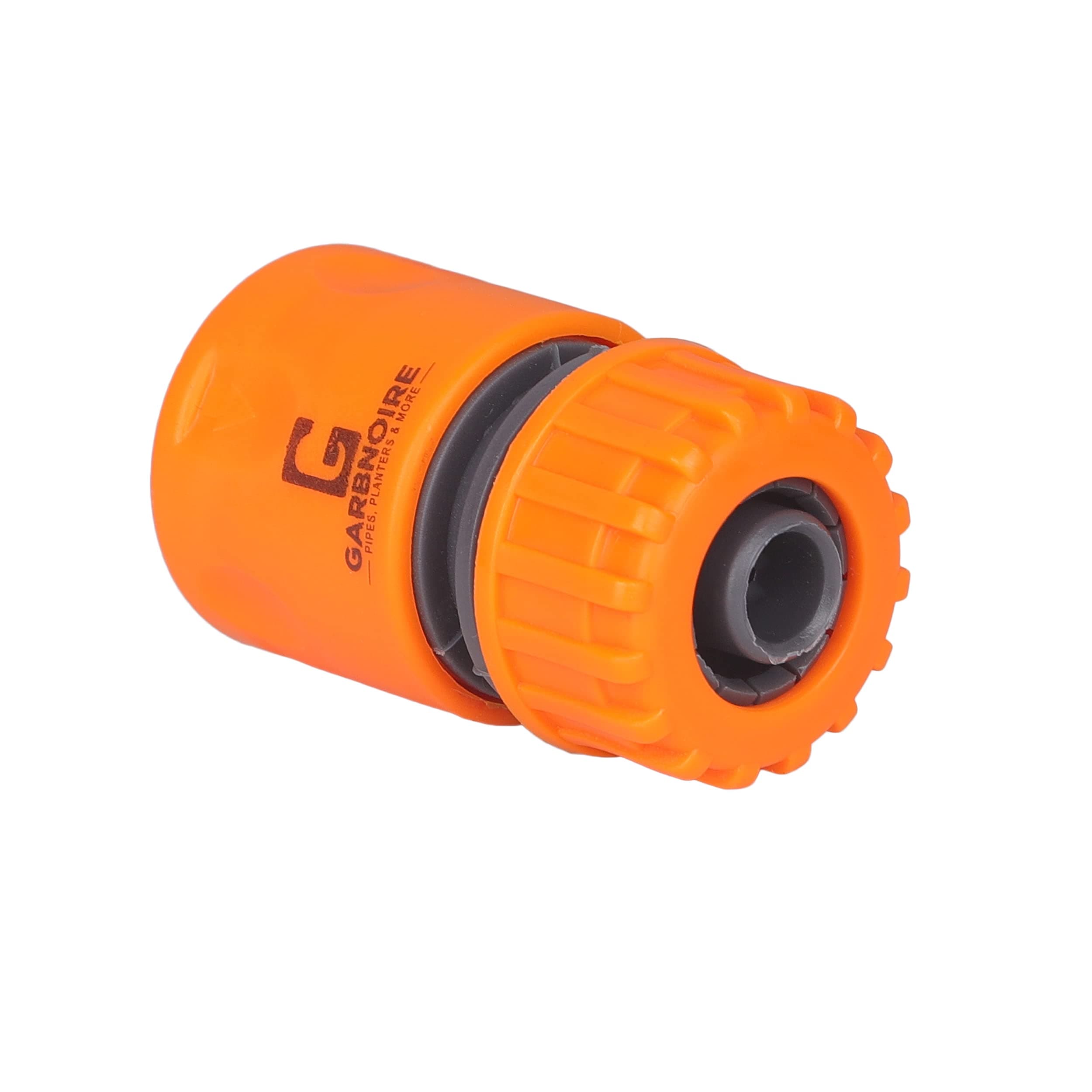 Garbnoire Heavy Duty Hose Pipe Fitting Standard Size 1/2'' Inch Quick Connector for Garden Water Pipe & Car, Bike Washing Accessories | Female Adapter Suitable Connecting Hose Pipe (Pack of 1)