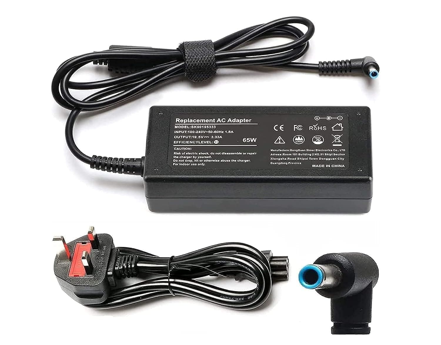 MyphoneMarket - For HP 45W 19.5V 3.33A New Replacement Laptop Computer Notebook AC Adapter Charger (4.5 X 3mm)