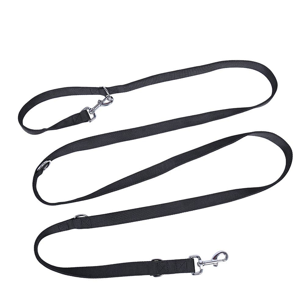 Nylon Dog Leash - Adjustable Heavy Duty Training Lead, 3m Hands Free Strong Line for Large Dogs