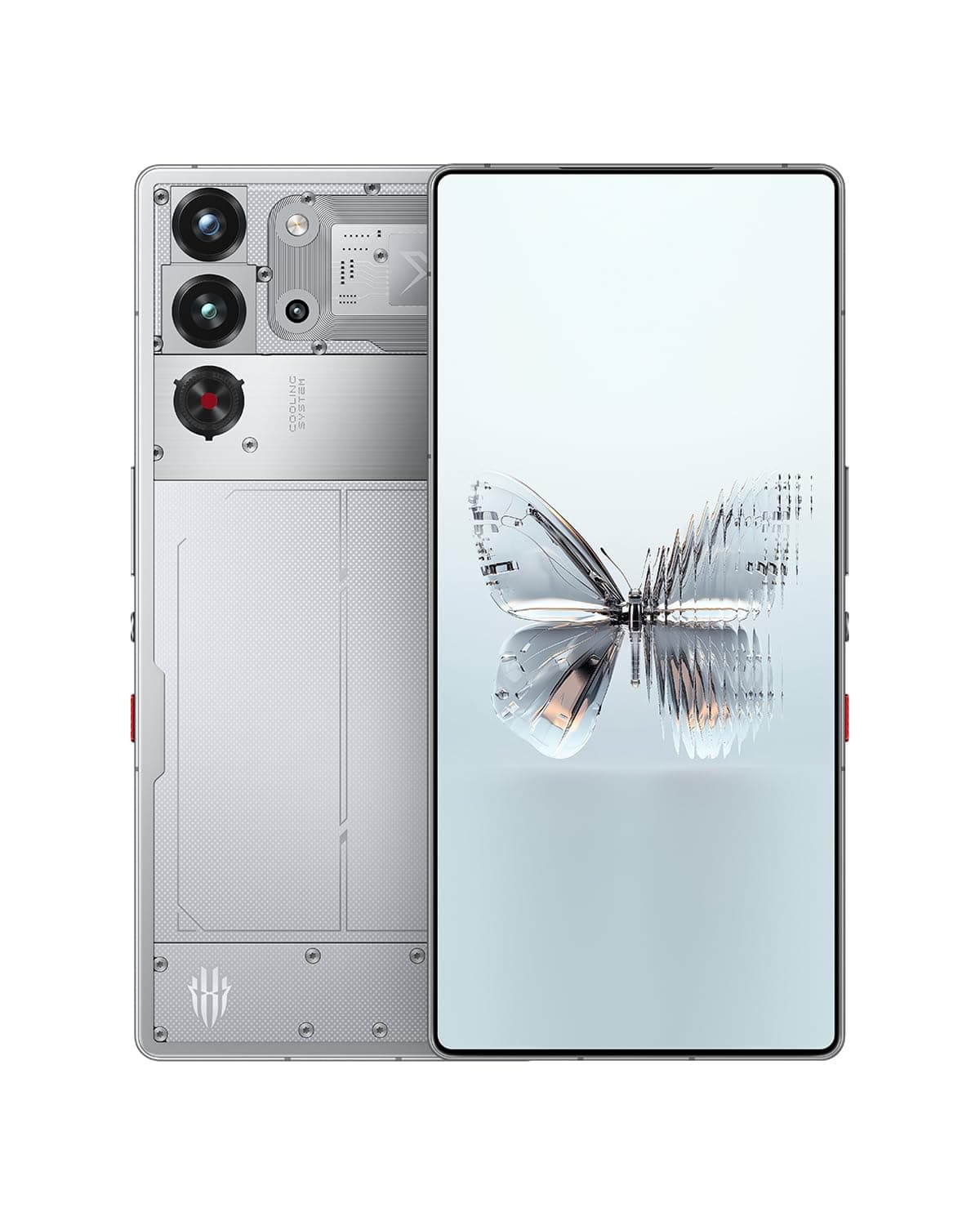 REDMAGIC 10 Pro 144Hz Gaming Phone, 5G Android Smartphone, 16GB RAM+512GB ROM, Snapdragon 8 Elite, 6.85" 1.5K AMOLED Full Screen, FHD+, 50MP Camera, Dual-Sim, Unlocked Mobile Phone Silver