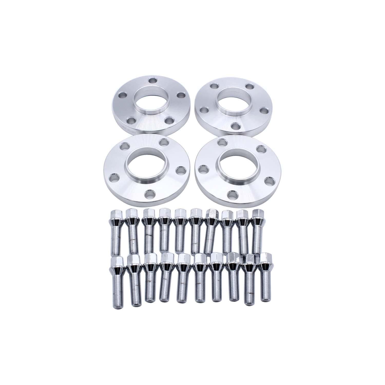 4 pcs/set 15mm & 20mm Thickness 5x112 PCD Hub Centric Wheel Spacers M14x1.5 66.5mm Adaptors Suitable for AUDI A5 2007 Onwards AUDI A5 Sports Back 2009 Onward