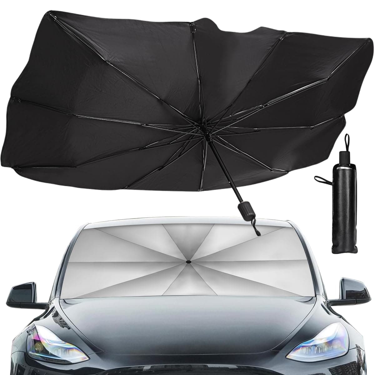 Foldable Windshield Sun Shade Umbrella