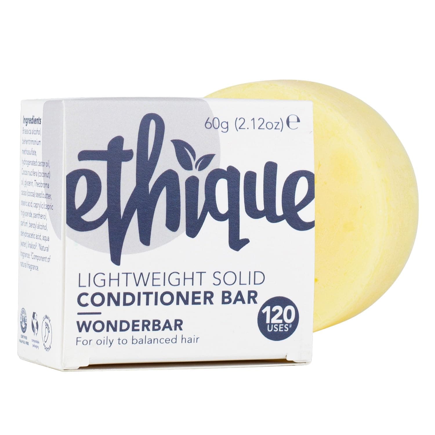 Solid Conditioner Bar Wonderbar Oily or Normal Hair - 60g