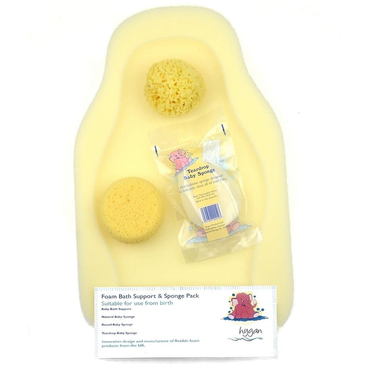 HyganFoam Bath Support & Sponge Back (Dispatched from UK)
