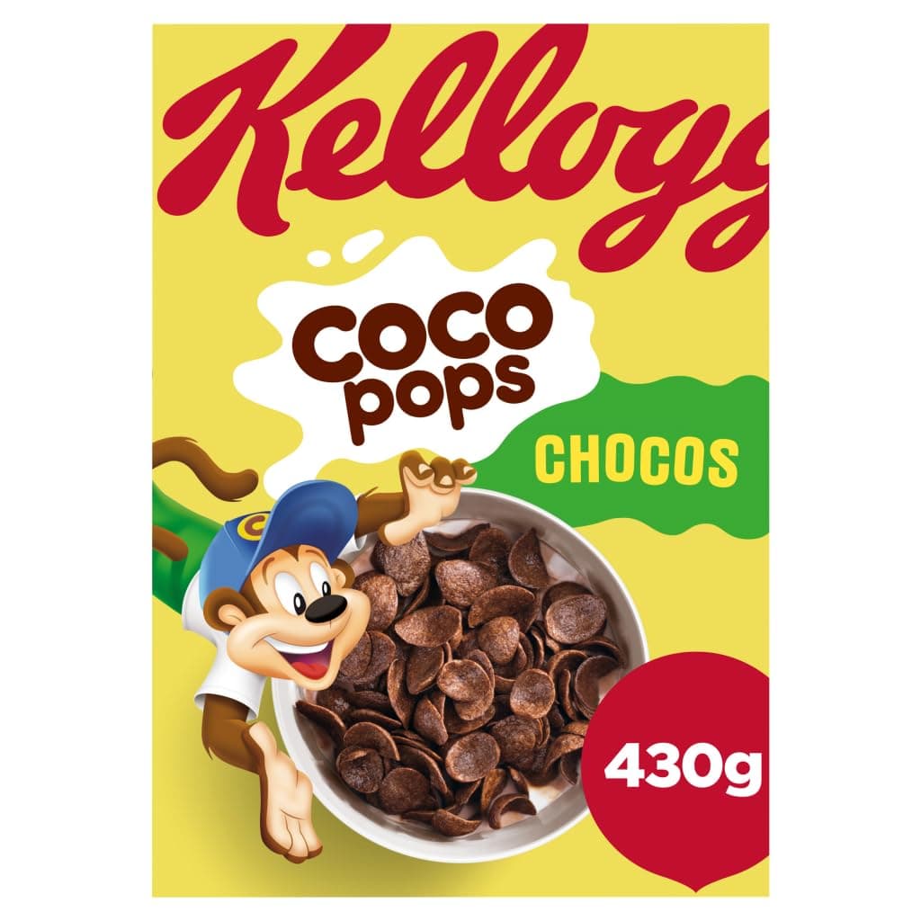 Coco Pops Chocos Chocolate Breakfast Cereal 430g