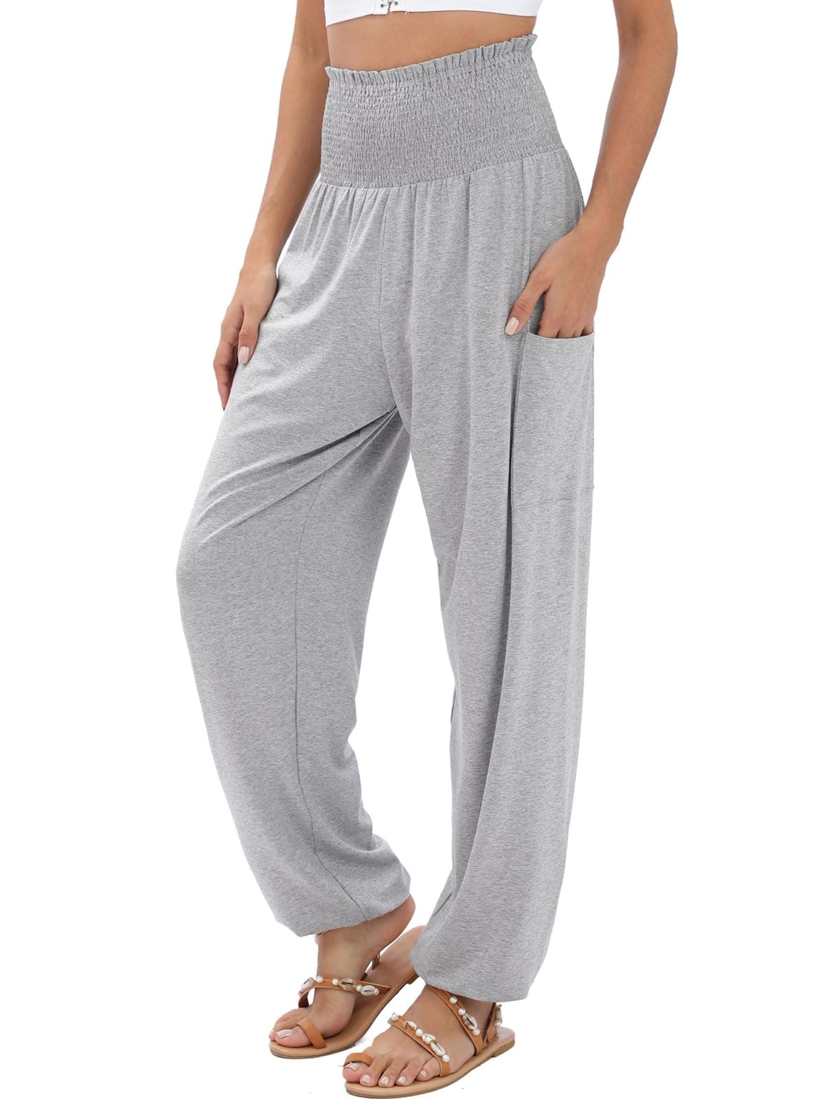 womens Boho Palazzo Slacks