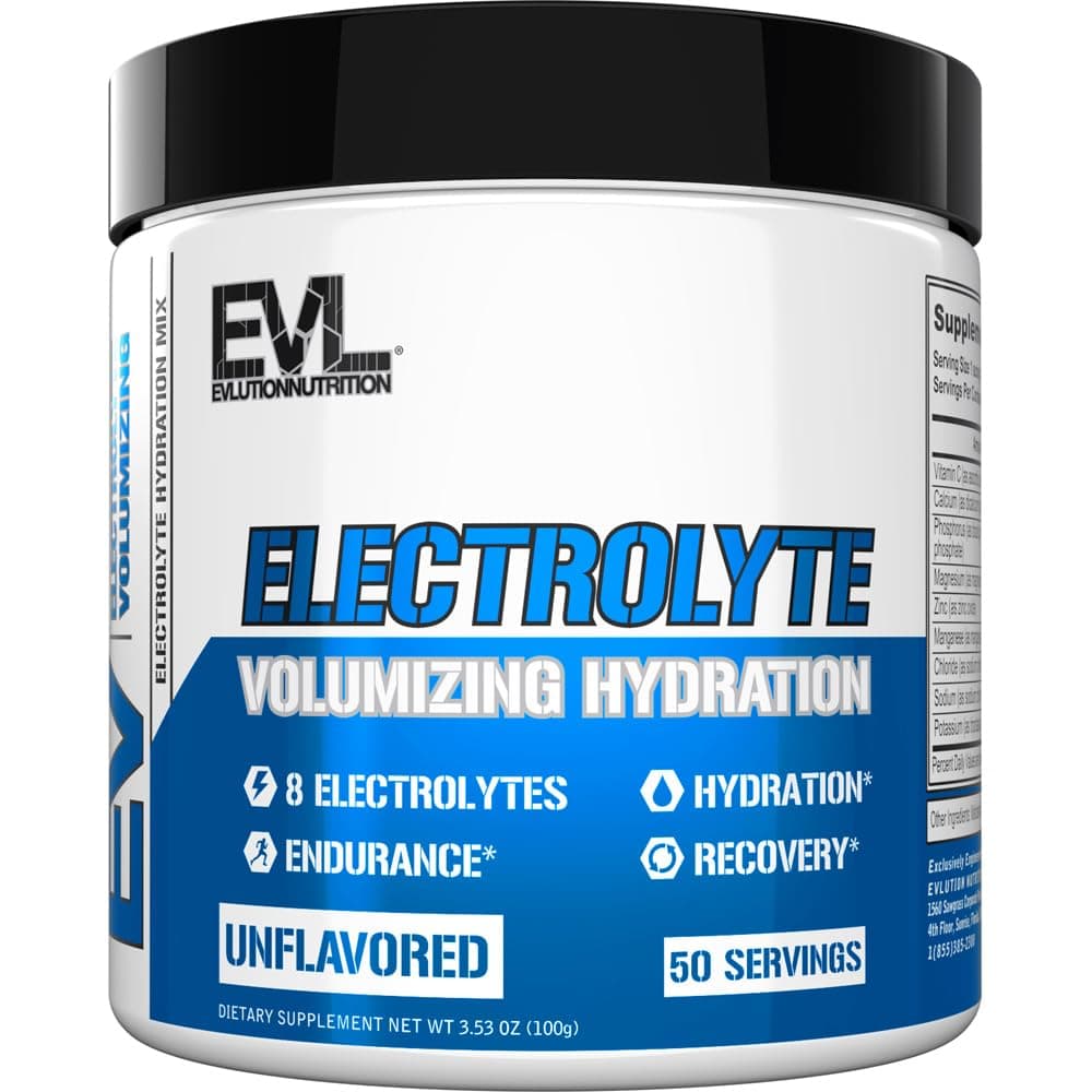 Ultimate Electrolytes Powder Hydration Drink - Quick Replenishing Hydration Powder Drink Mix with 8 Key Electrolytes and Antioxidants - Vegan Gluten Free Keto Friendly Blend (Unflavored)