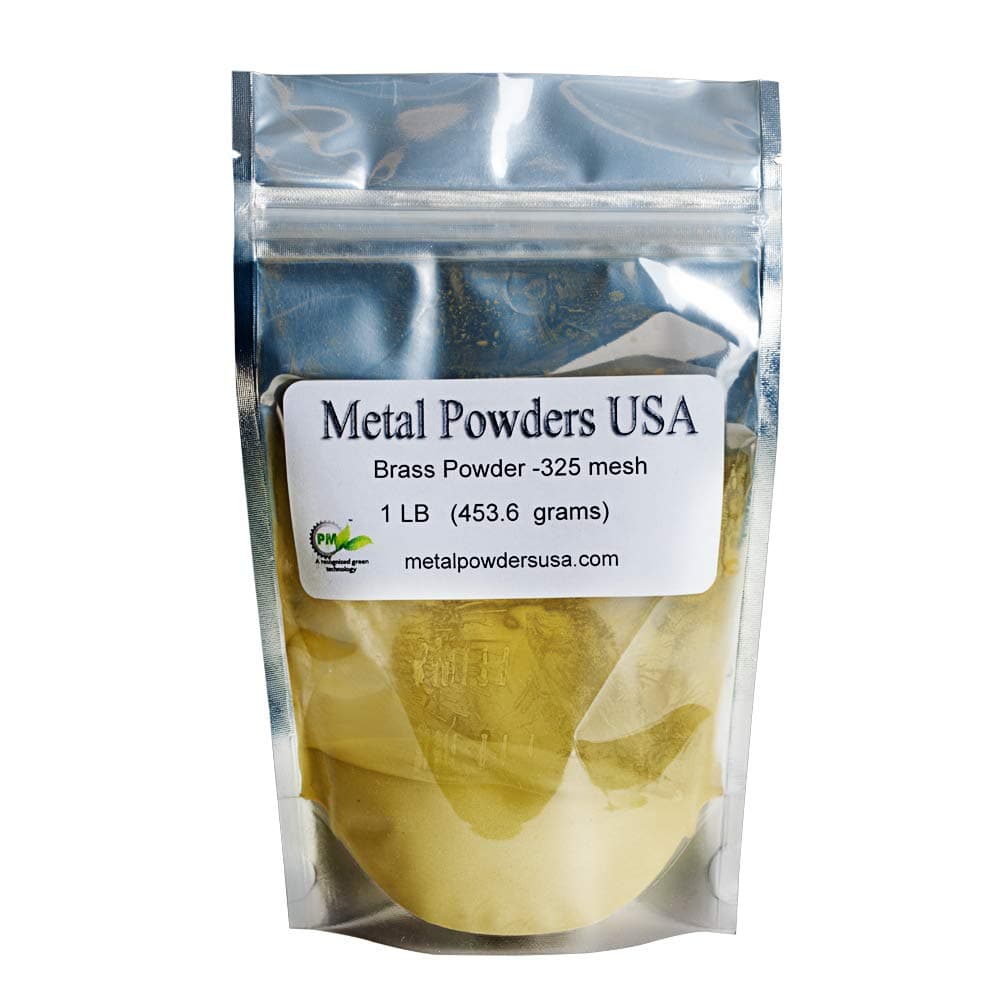 Premium Grade Brass Powder -325 Mesh One Pound (1LB) Rapid Shipping