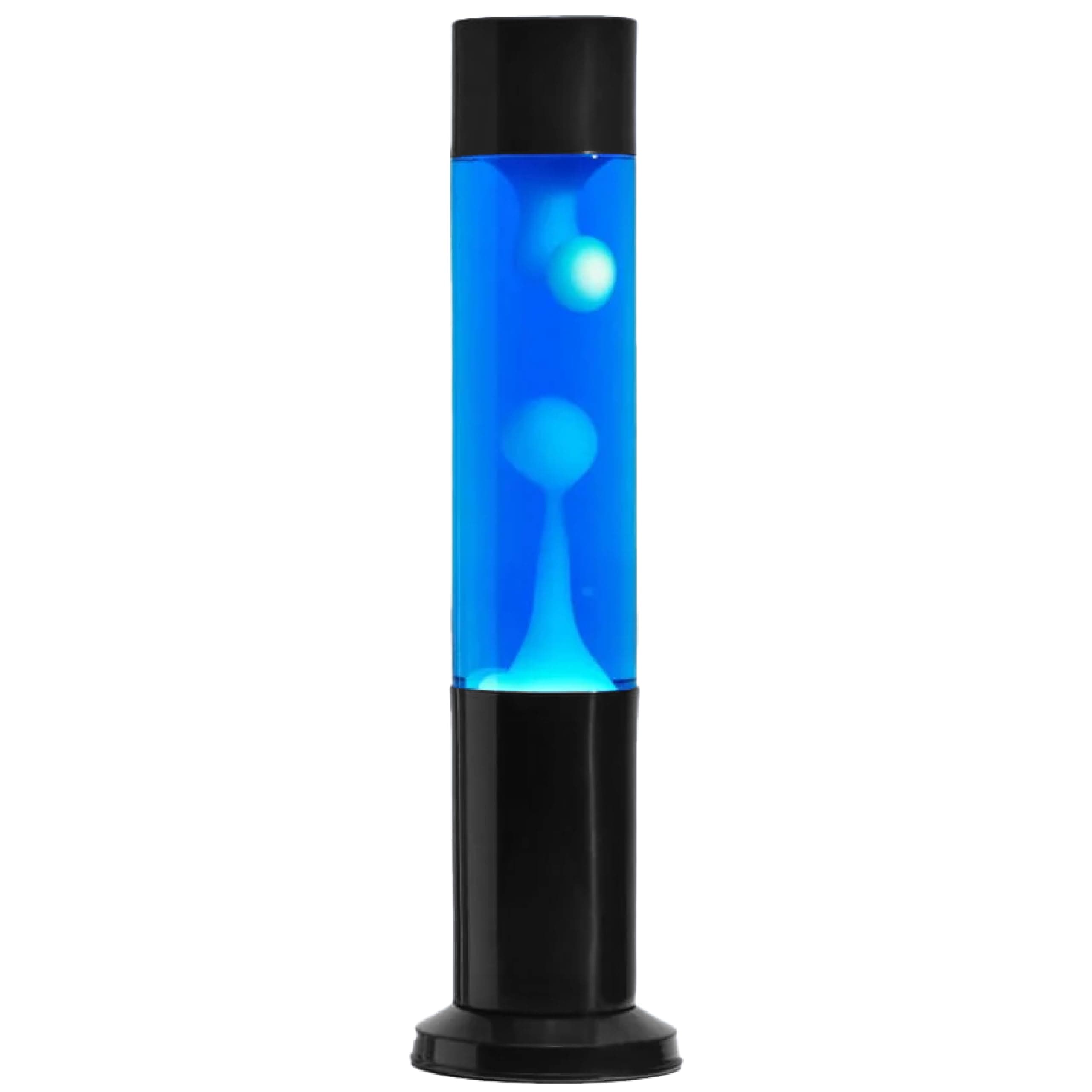 Nova Wax Lamp Blue Liquid White Wax