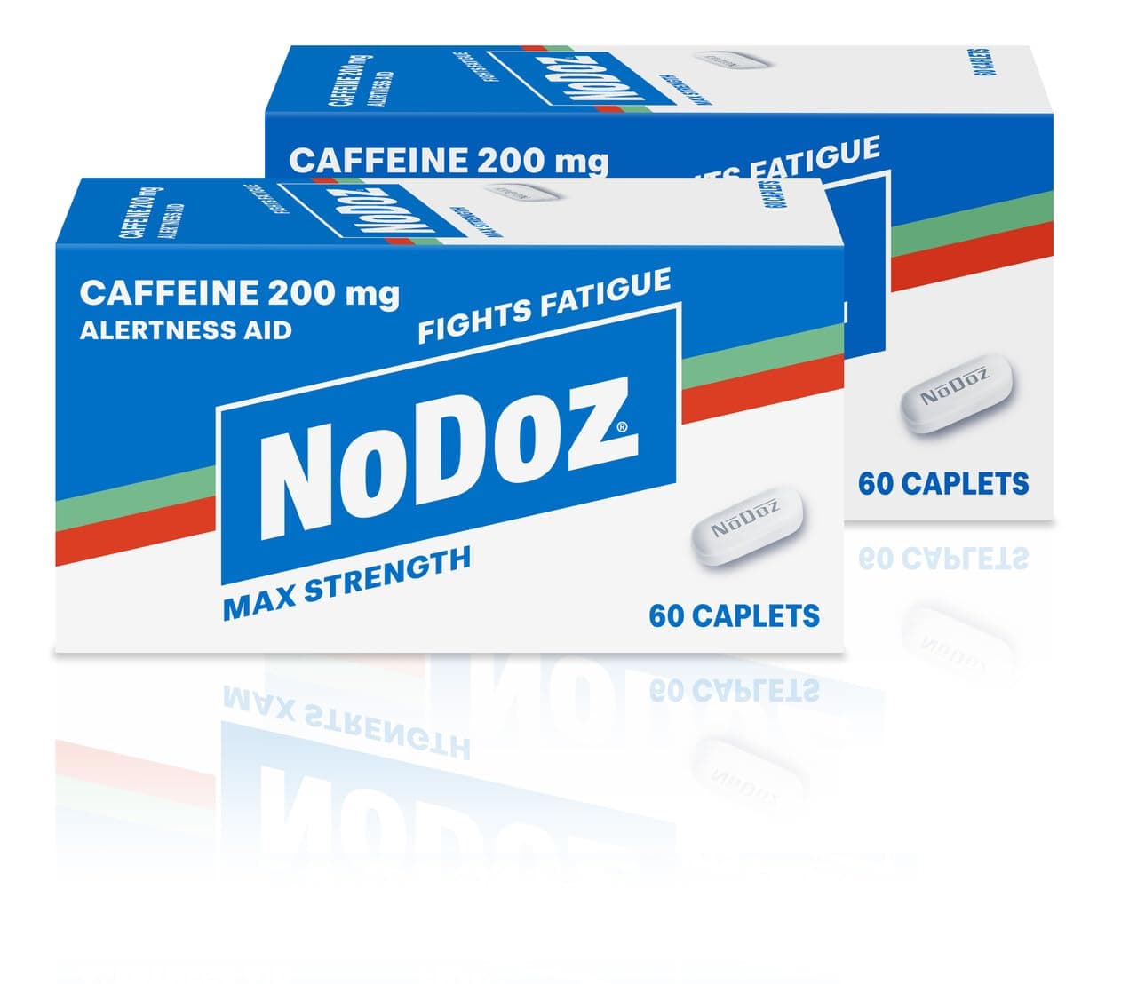 NoDoz 200mg Caffeine Pills Maximum Strength, 120 Caplets total