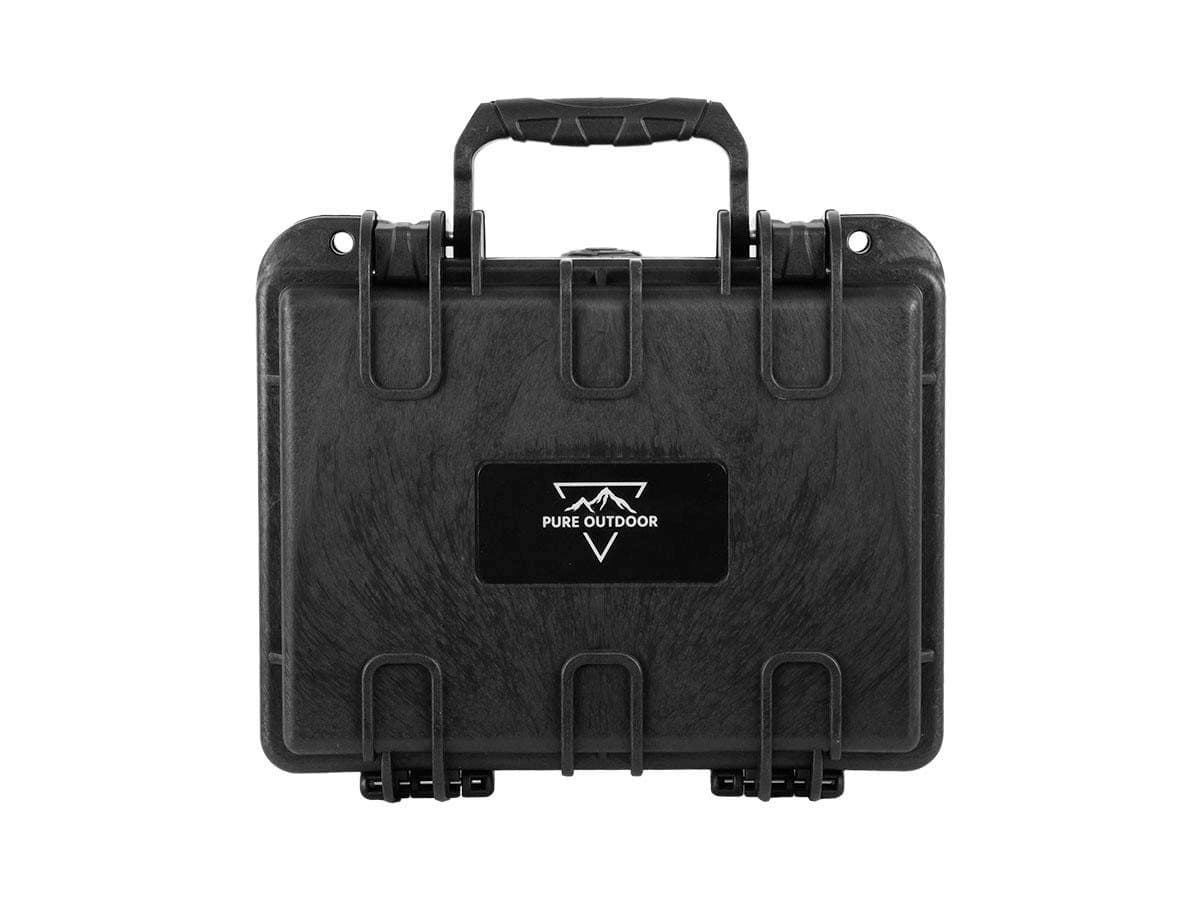 Weatherproof/Shockproof Hard Case - Black Ip67 Level Dust And Water Protection Up To 1 Meter Depth With Customizable Foam, 10" X 8" X 4"