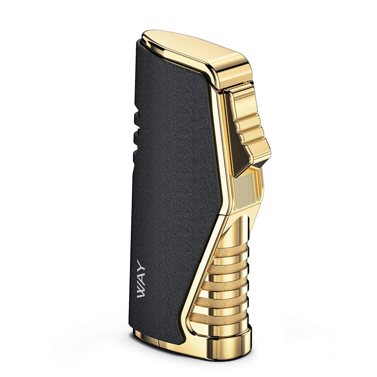 Triple Jet Flame Lighter Windproof Butane Gas Refillable Turbo Torch Lighter (Sold Without Gas)