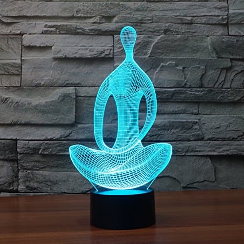 3D iLLusion Light 7 Colors Changing Table Desk Deco Lamp Bedroom Children Room Decorative Night Light