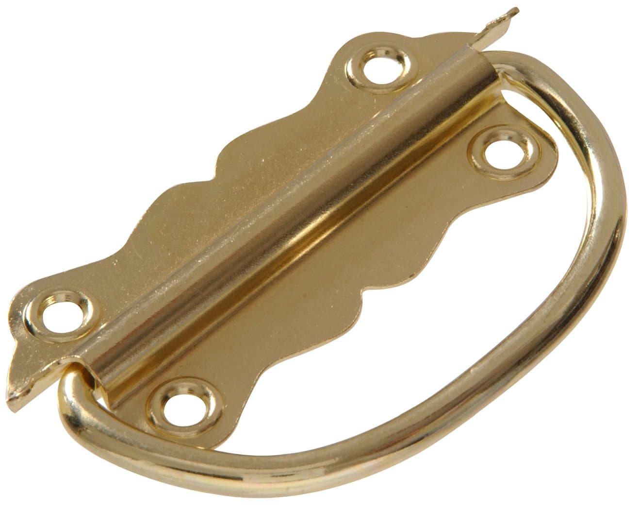 Hillman 852409 Chest Handle 3-1/2" Brass -2 pack