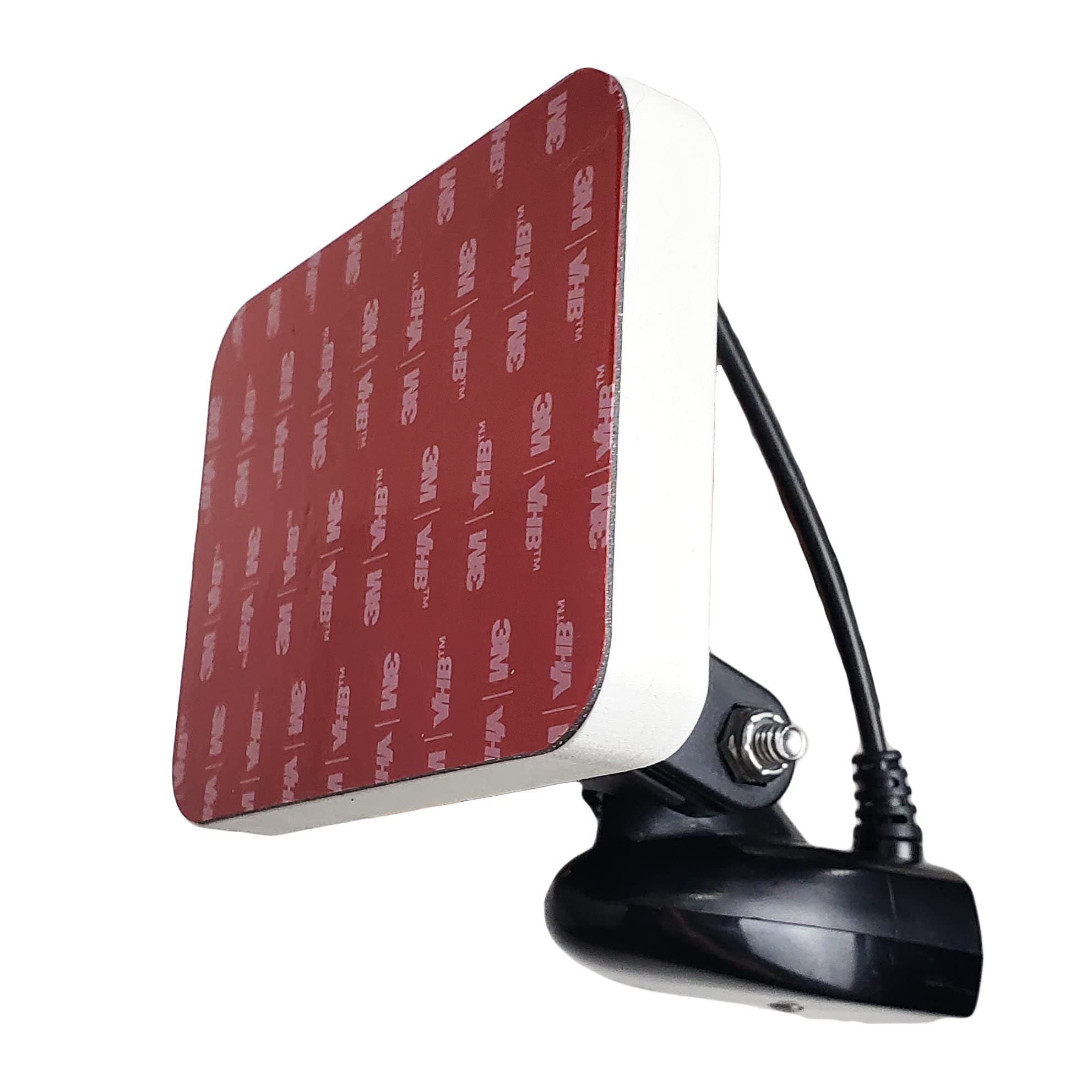 Stern Pad - Standard Size - White - Screwless Transducer/Acc. Mounting Kit (not for Large 3D Scan Transducers) - Made in The USA with Genuine 3M VHB Adhesive