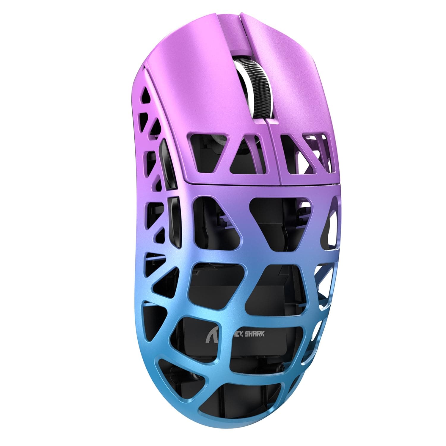 ATTACK SHARK R3 Magnesium Alloy Mouse, Wireless 8K Mouse, 46g SUPERLIGHT Mouse, PixArt PAW3395 Gaming Sensor, BT/2.4G/Wired Gaming Mouse, Adjustable DPI 26000, Office Mice for Win11/Xbox/PS/Mac Purple