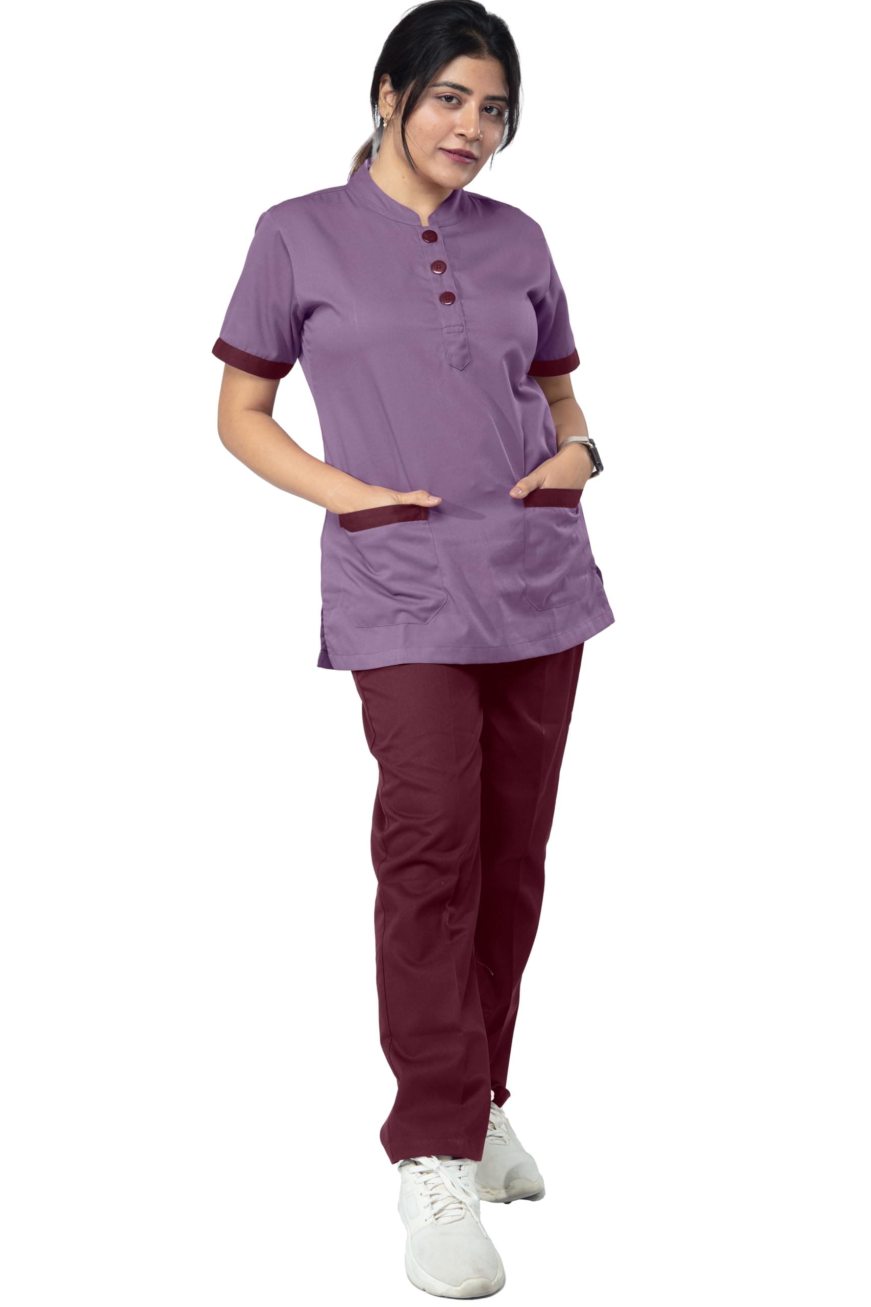 Uniform Craft Women's Polyester and Cotton Twill Support Staff Uniform