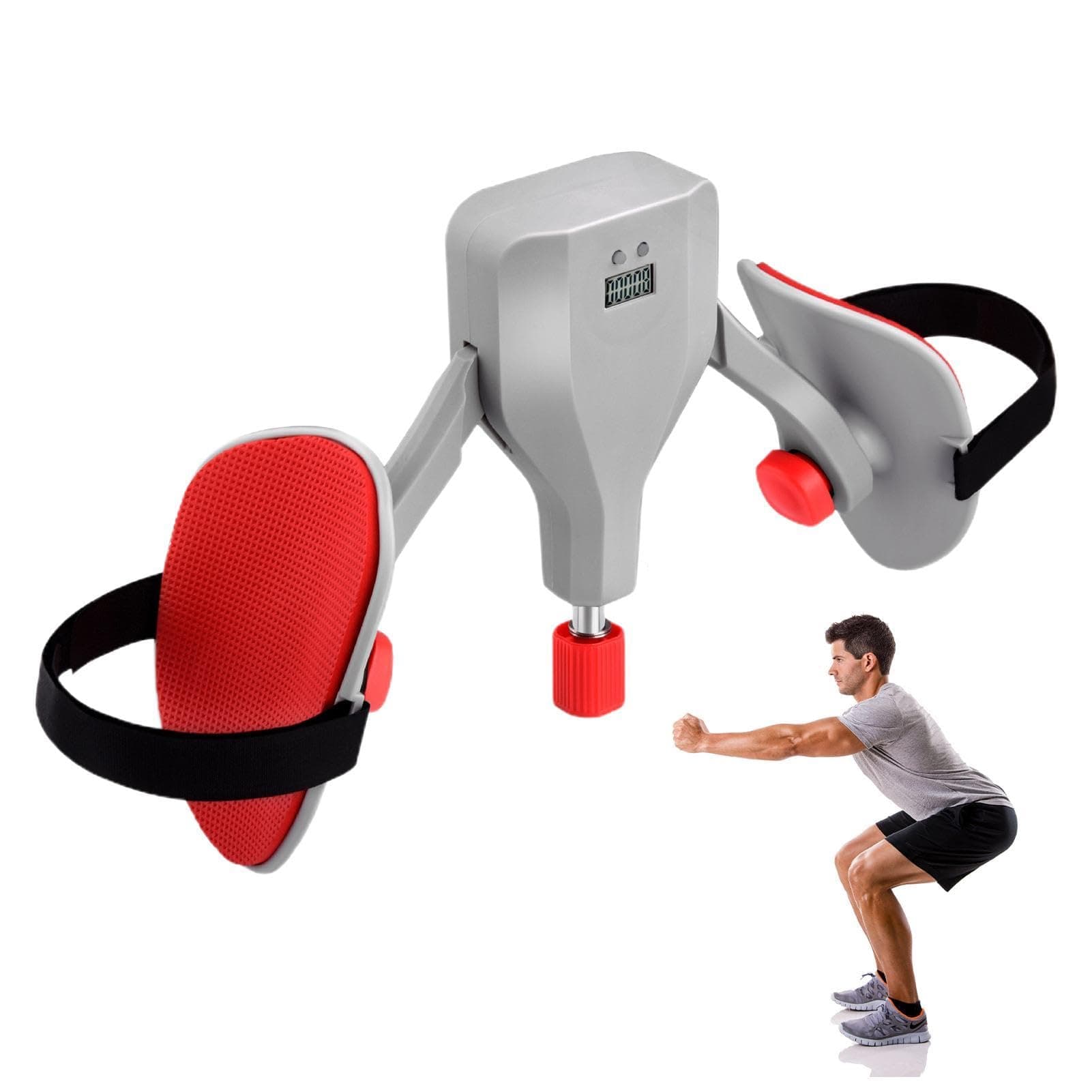 Thigh Toner, Inner Thigh Exerciser, Inner Thigh Pelvic Floor Exerciser With Counter, Muscle Thighmaster Trainer Pro Machine, Leg Inner Thigh Exercise Stretcher Bodybuilding Fitness Home Gym Trainer