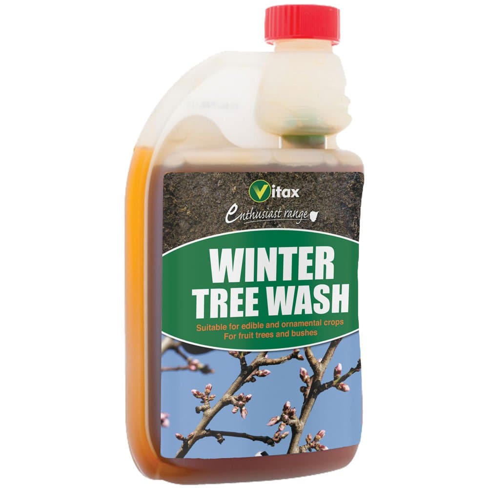Vitax Winter Tree Wash, Removes Insect Debris & Eggs To Reduce Damage To Summer Crops, Suitable For Organic Gardening - 500Ml Makes 10L Of Spray