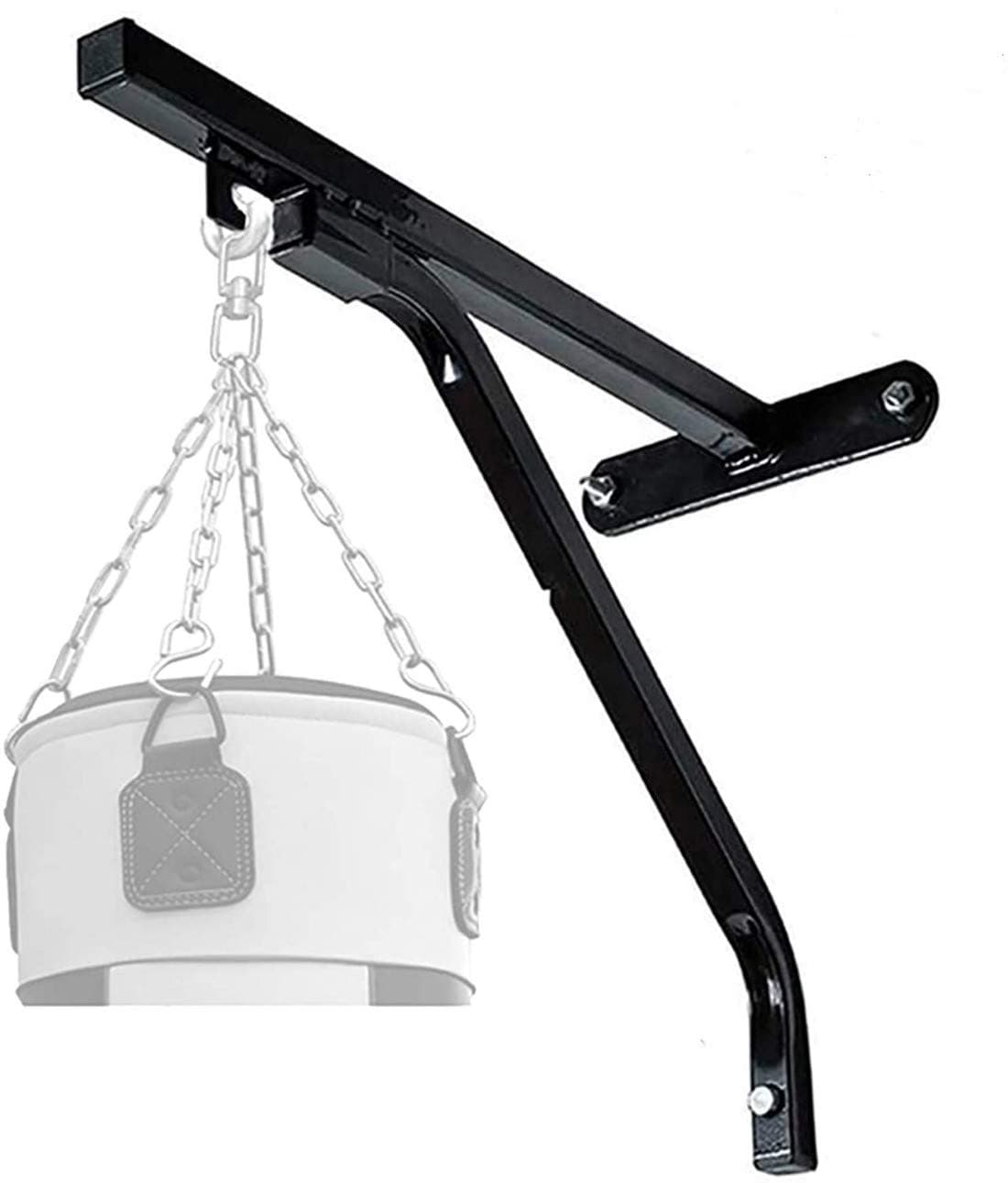 Punch Bag Bracket Wall Mount Heavy Duty Boxing Bag Hanger Punch Focus Speed Stands Steel Frame Ceiling Hook Rack MMA Training Home Gym Excersice Fitness Hand Wraps Men Women Gift