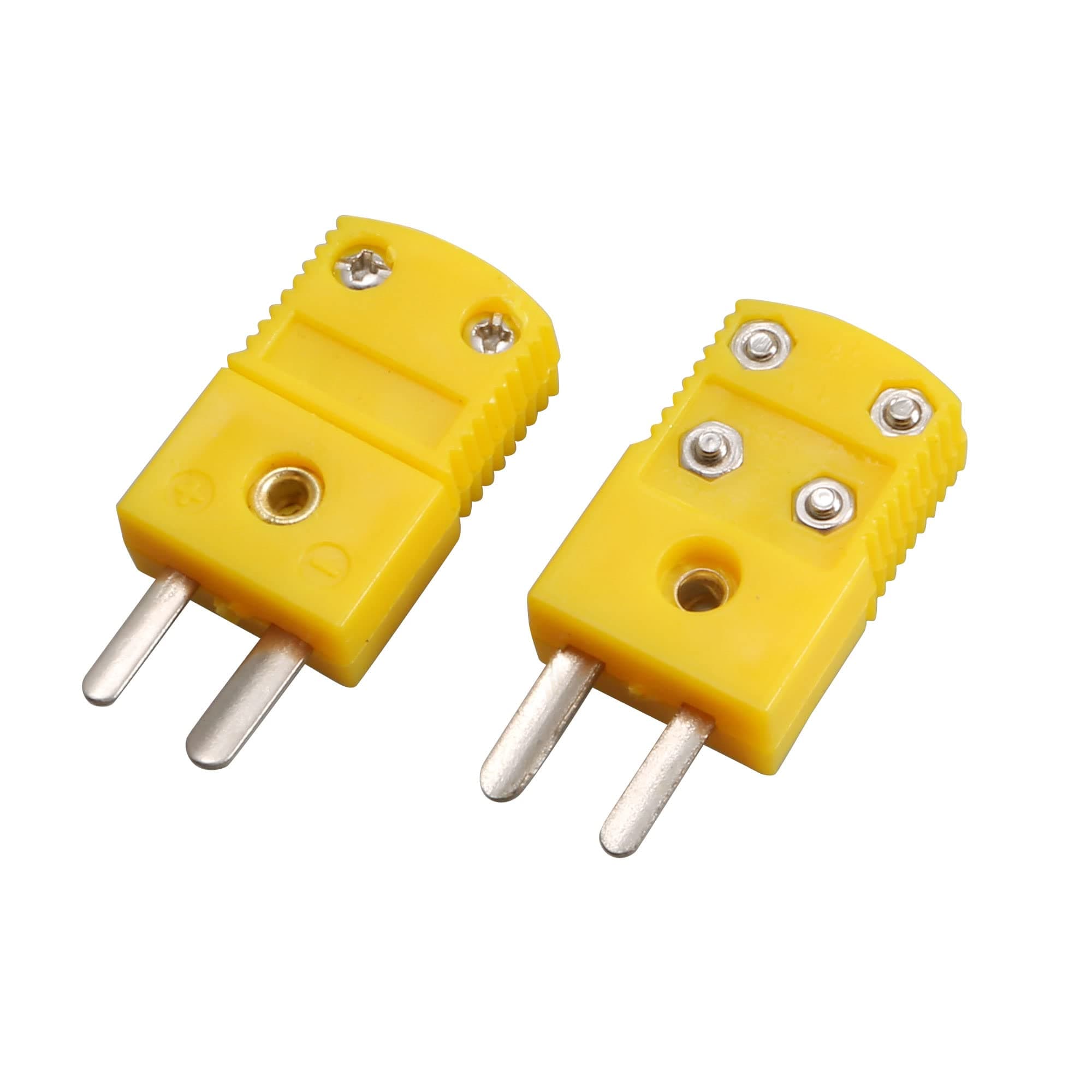 uxcell sourcingmap K Type Circuits Cable Connector Male Thermocouple Plug Adapter 2Pcs
