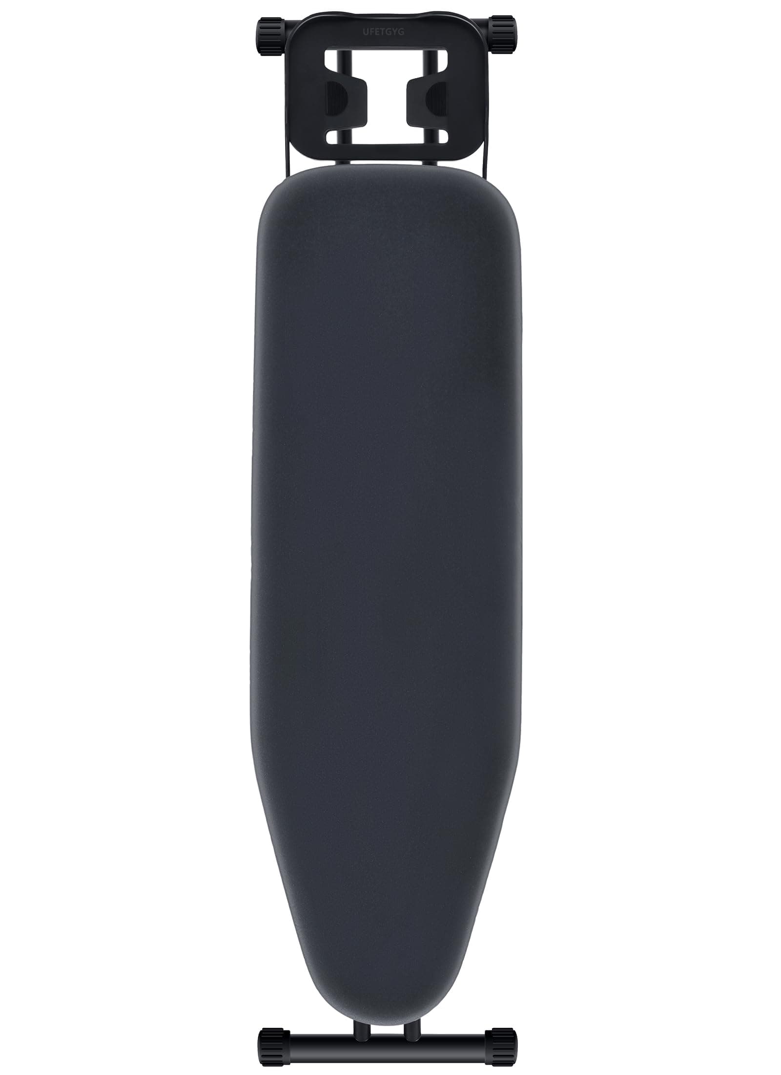 Ironing Board, Metal Panel Iron Board |43" X 13" W/with Iron Rest | Full Metal Construction| Height Adjustable | Heat & Scorch Resistant Fabric | Anti-Skid Feet | Heavy Duty| Easy to Fold