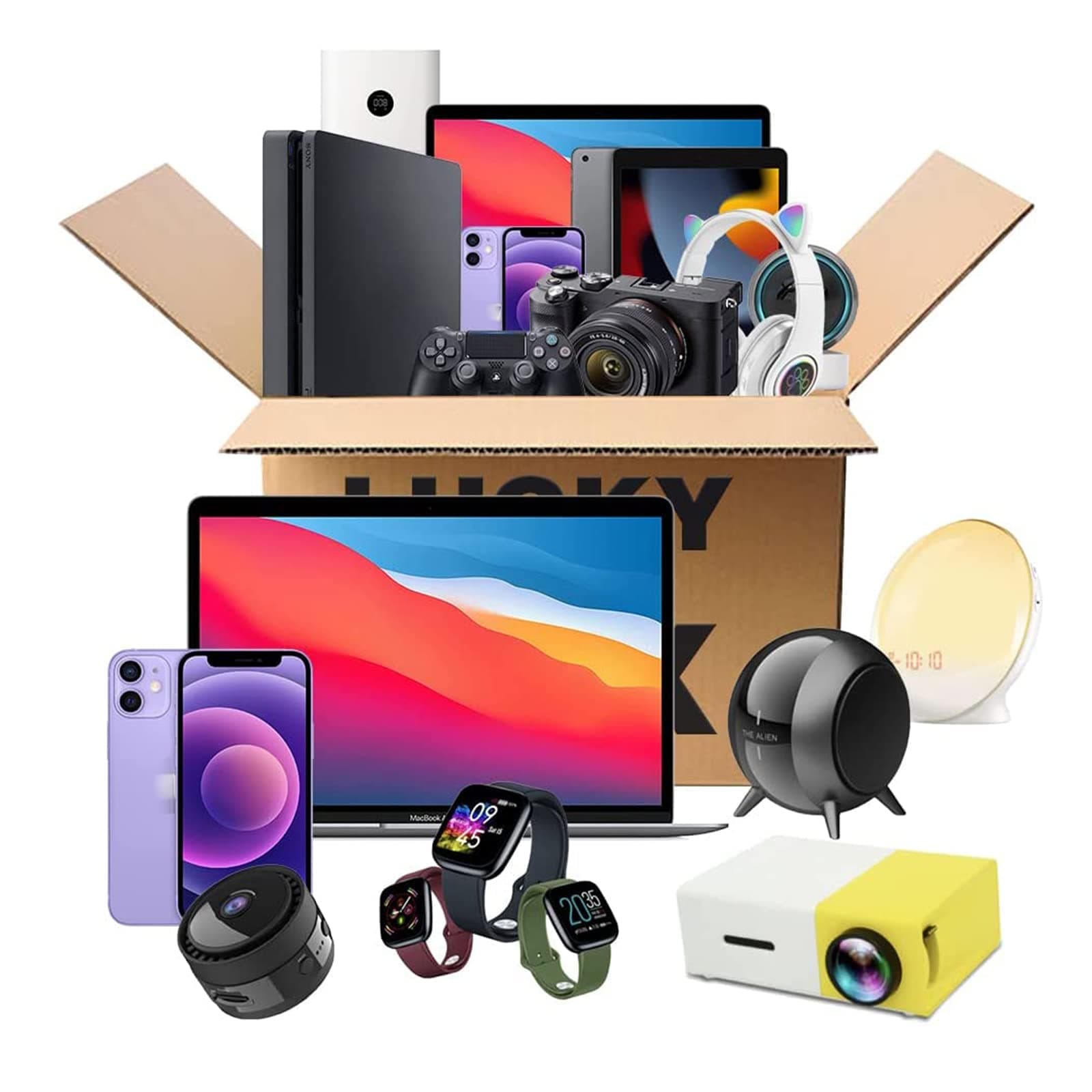 BradOc 3-30 Items Mixed Item Package - New - Electrical Goods/Accessories/PC/Multimedia,Black