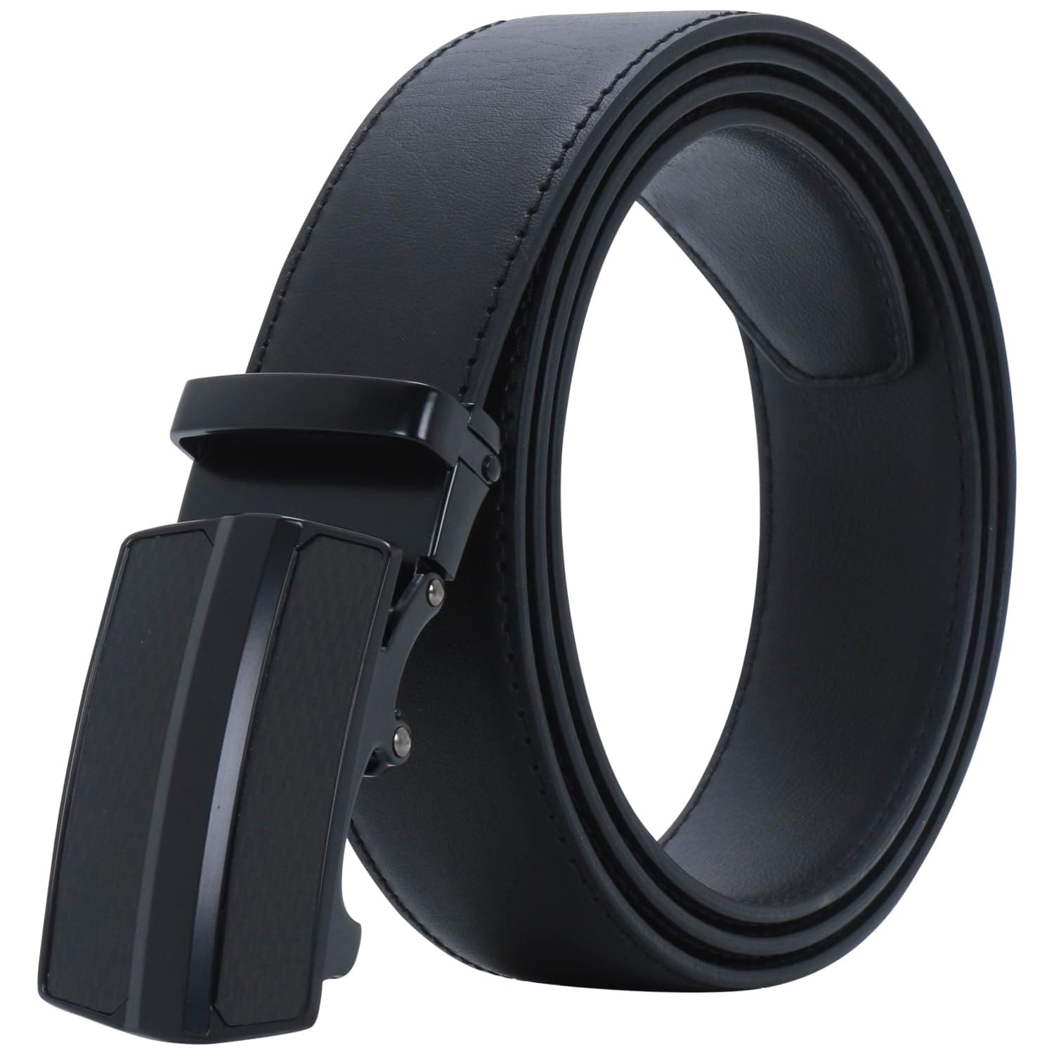 Labnoft Men's Auto Lock PU Leather Belt
