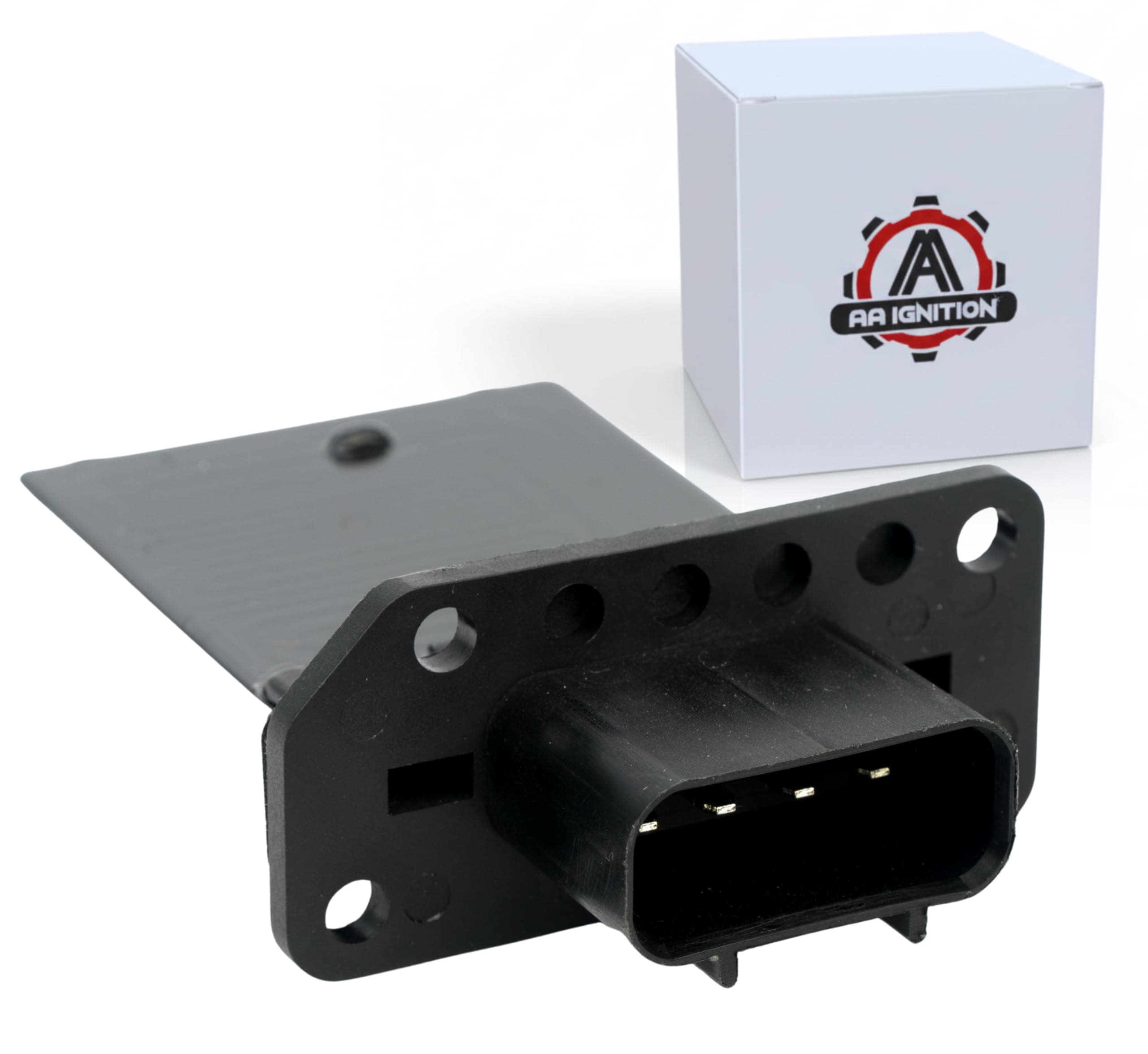 AA Ignition HVAC Blower Motor Resistor - Compatible with Ford, Lincoln, Mercury Vehicles - Expedition, Escape, F150, F250, F350 Super Duty, Mustang, Mark LT, Mariner Replaces 3F2Z-18591-AA, YH-1715