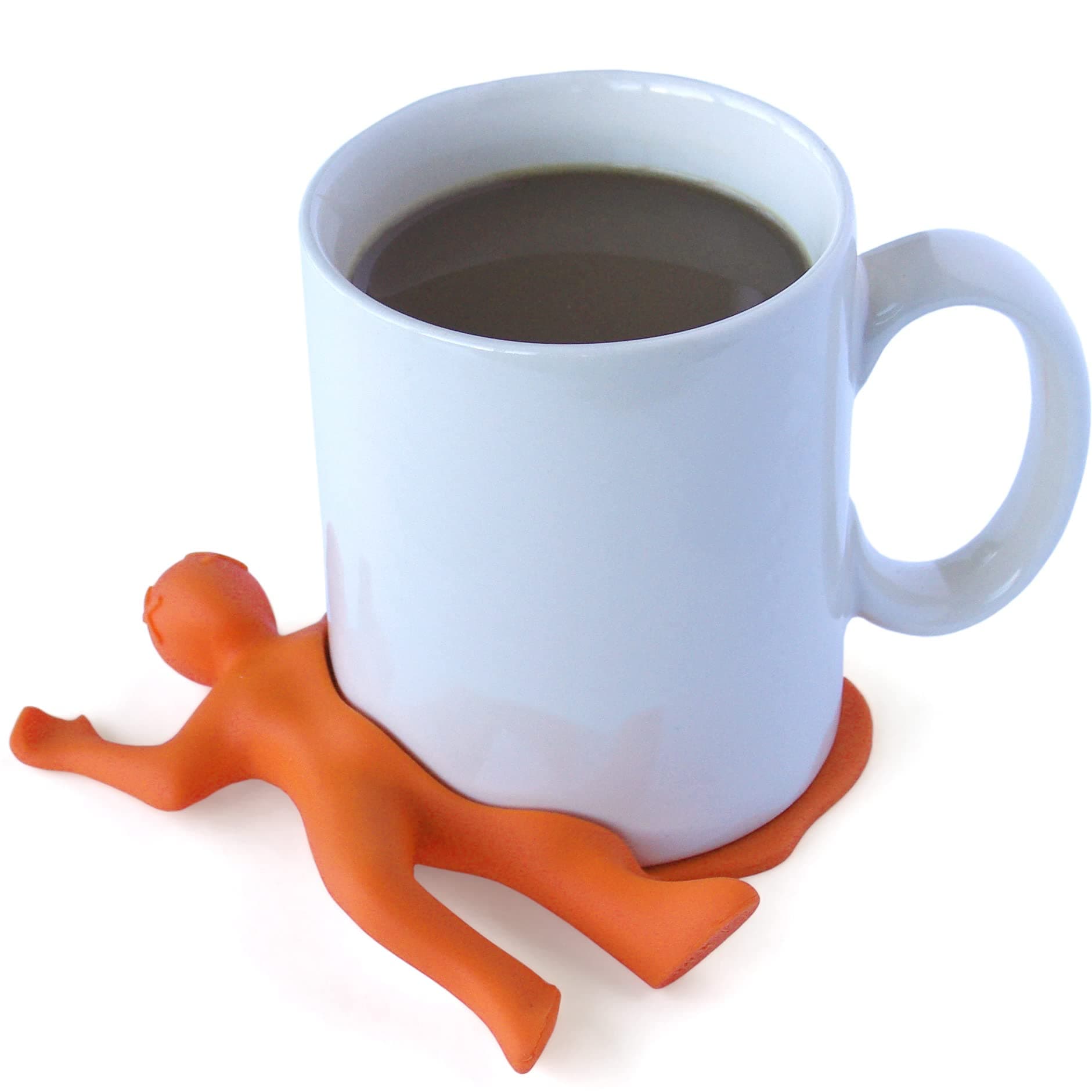 Suck UK Drink Coasters Splat Stan | Novelty Cup Coasters | Silicone Coasters For Coffee Table | White Elephant Gifts & Funny Office Gifts | Coffee Accessories & Novelty Gifts | Funny Office Desk Decor