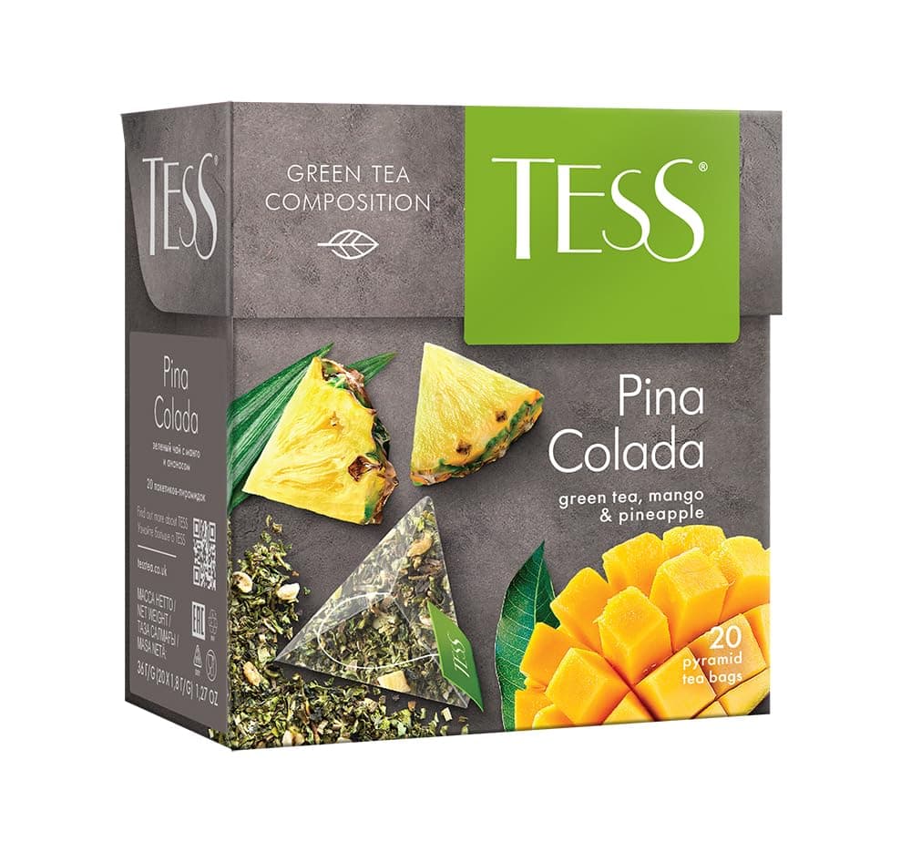 GT TESS PINA COLADA (GREEN TEA) 36G