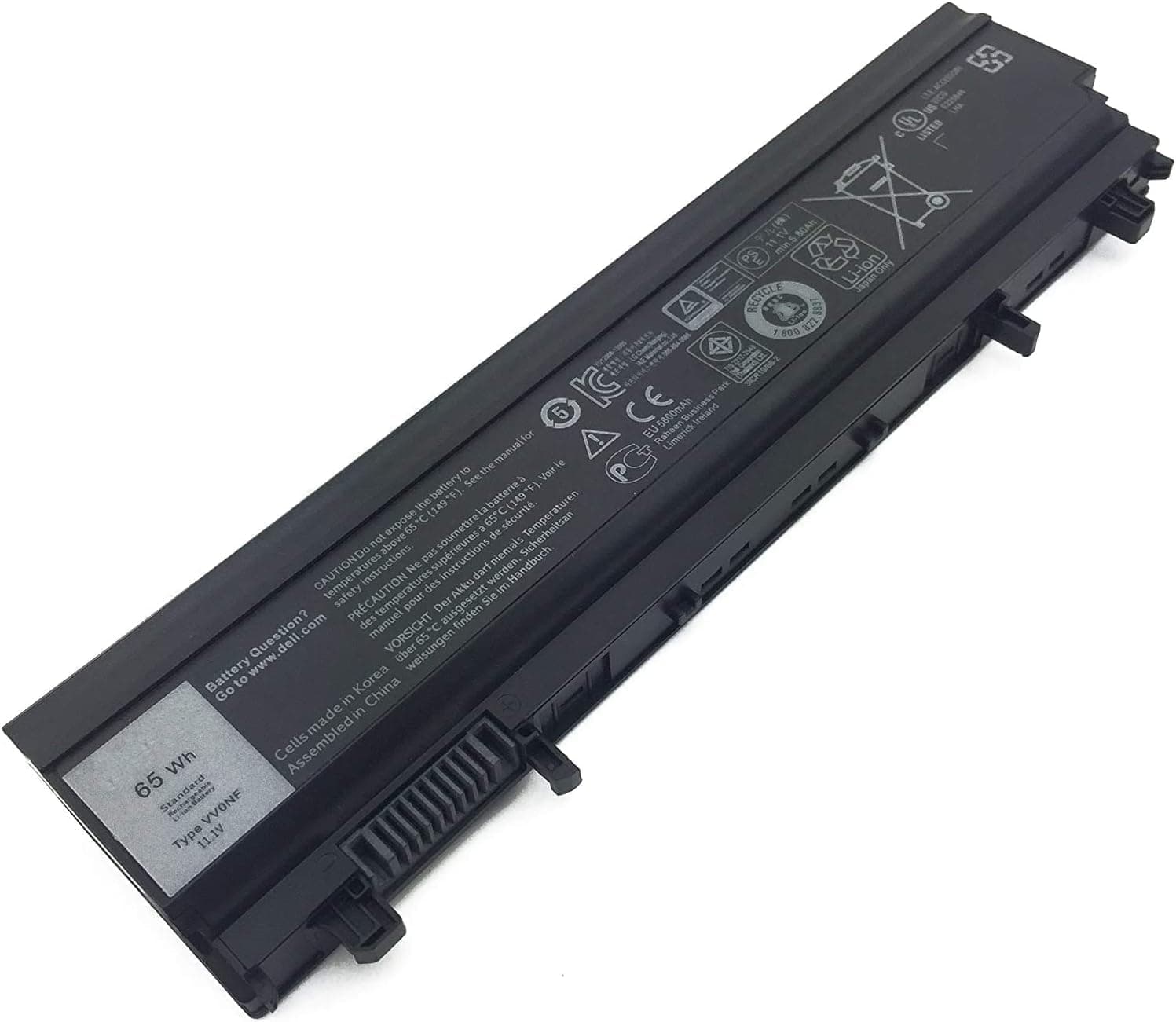 Mr Dot New Generic 11.1V 65Wh Compatible with Dell Latitude E5540 E5440 VV0NF 0M7T5F 0WGCW6 VVONF Battery