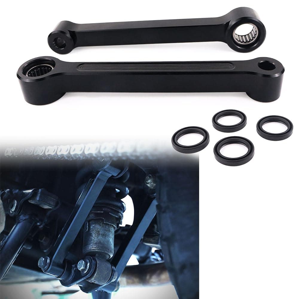 Motorcycle Lowering Link Kits Drop Links Suspension Accessories Black Compatible with 2017-2023 Royal Enfield Himalayan and SCRAM 411