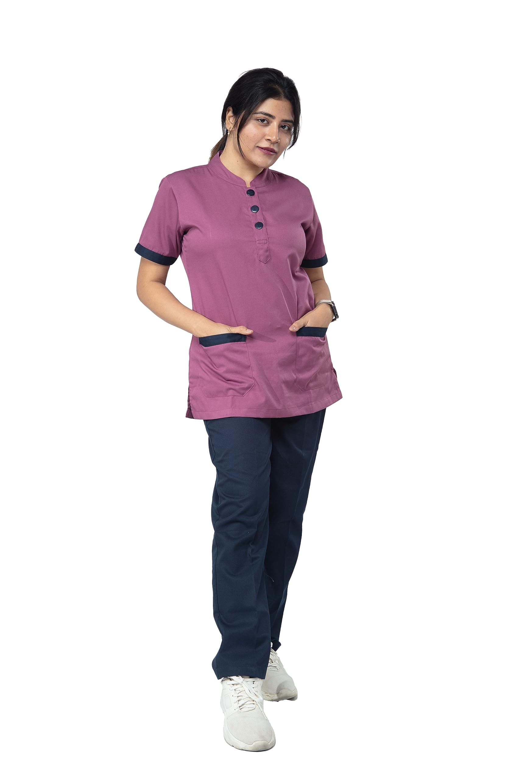 Uniform Craft Women's Polyester and Cotton Twill Support Staff Uniform