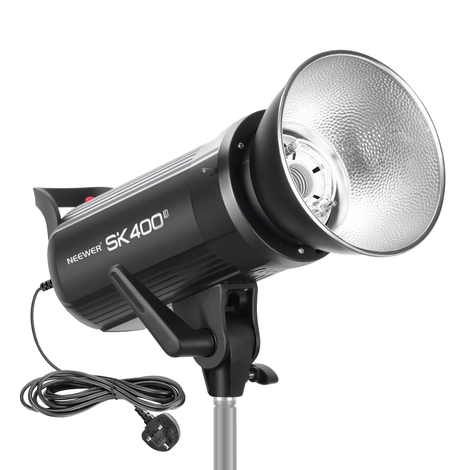 Neewer SK400II Studio Strobe 400W, 2.4G Wireless System GN65 5600K Monolight with Bowens Mount 150W Modeling Lamp, Large LCD Panel, Outstanding Output Stability, Anti-Preflash for Studio Shooting