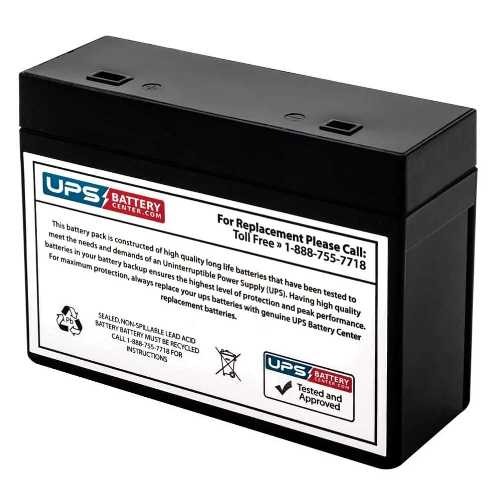 12V 5.5Ah RT - Replacement Battery for CSB HC1217W by UPSBatteryCenter