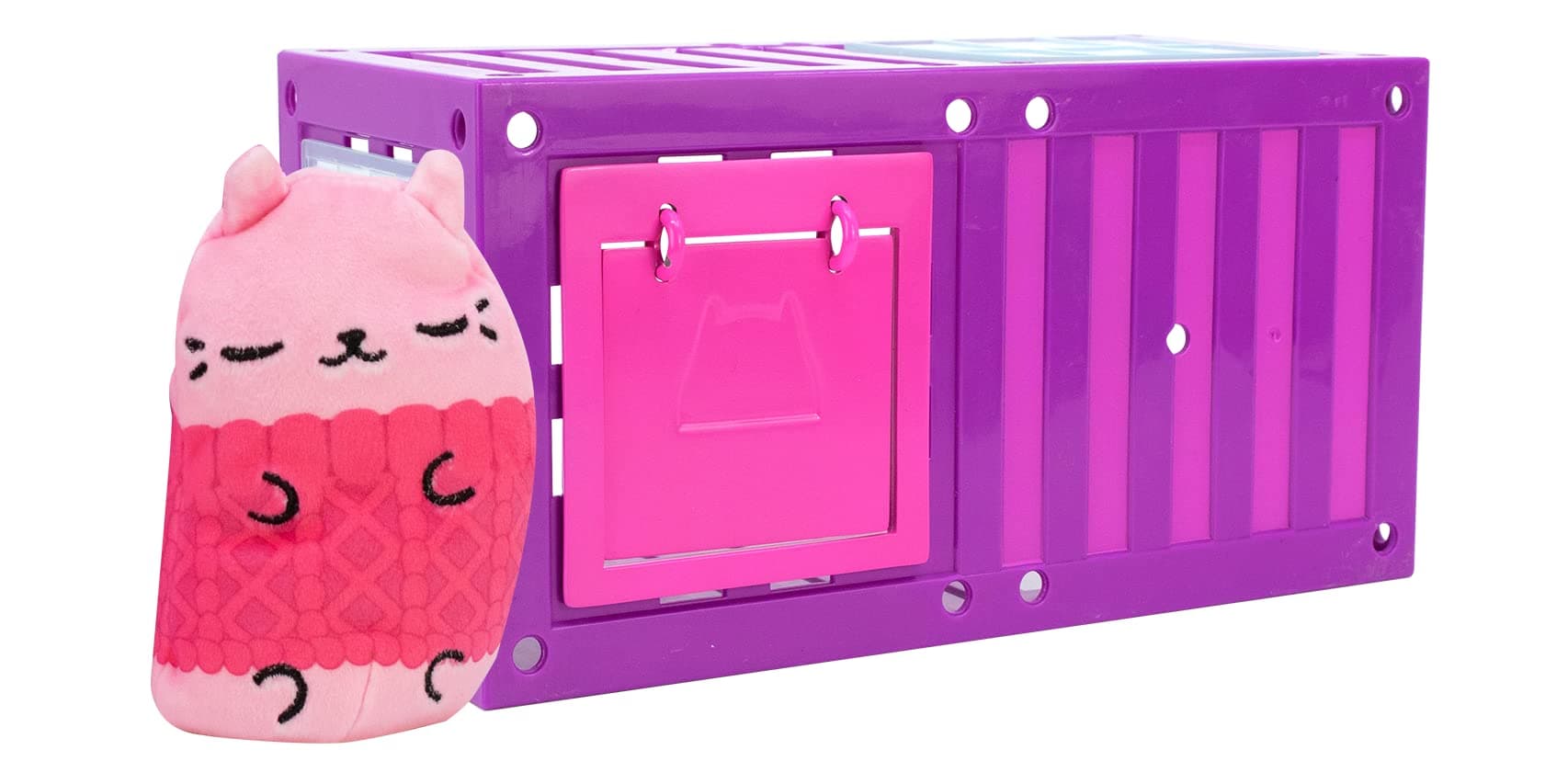 Cat Condo - with Excusive Cat Cozy Kitty! Great Gift for Kids, Boys, & Girls! Collect as Desk Pets, Fidget Toys, or Sensory Toys.